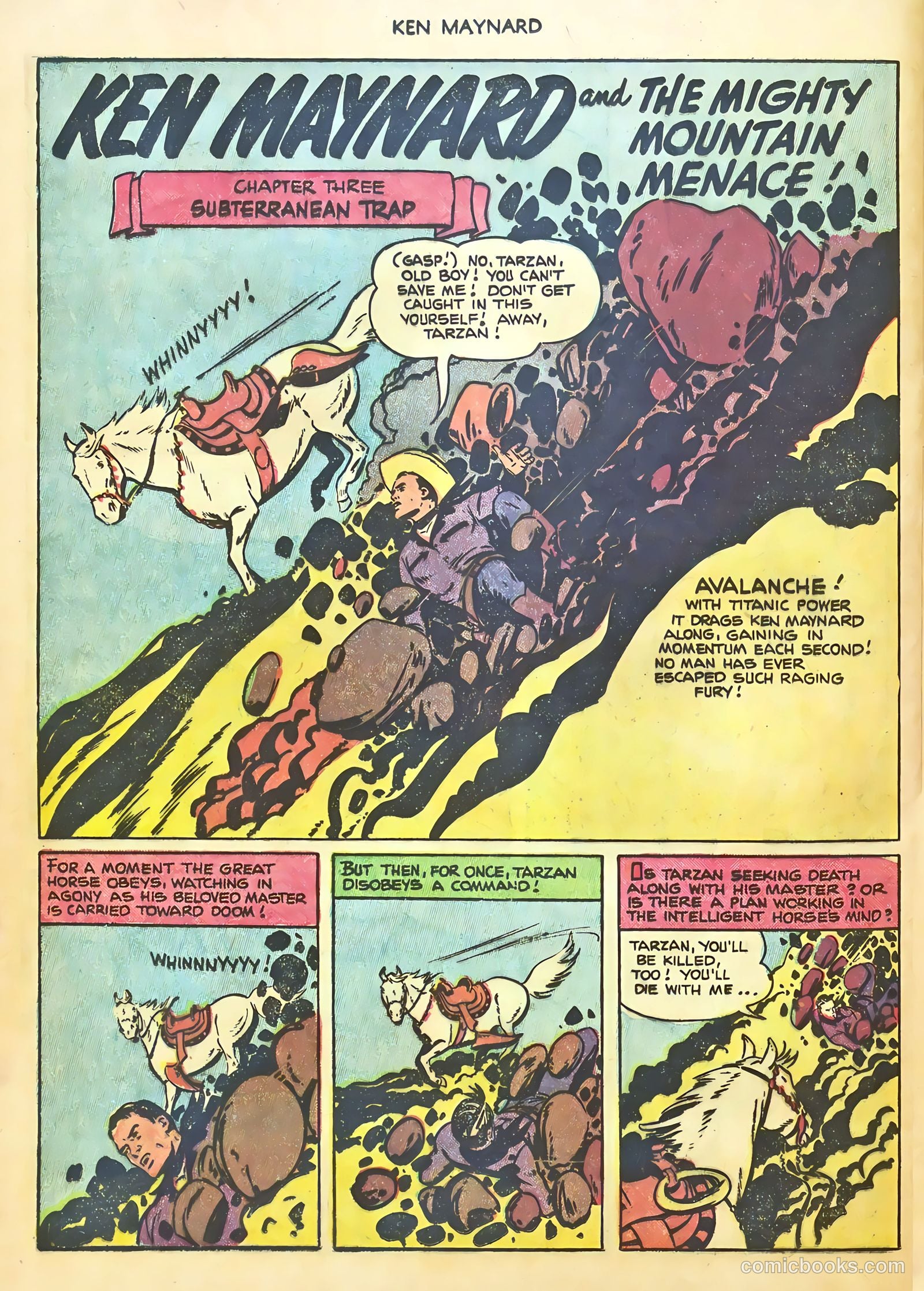 Ken Maynard #8 (1952) — page 28 of 36