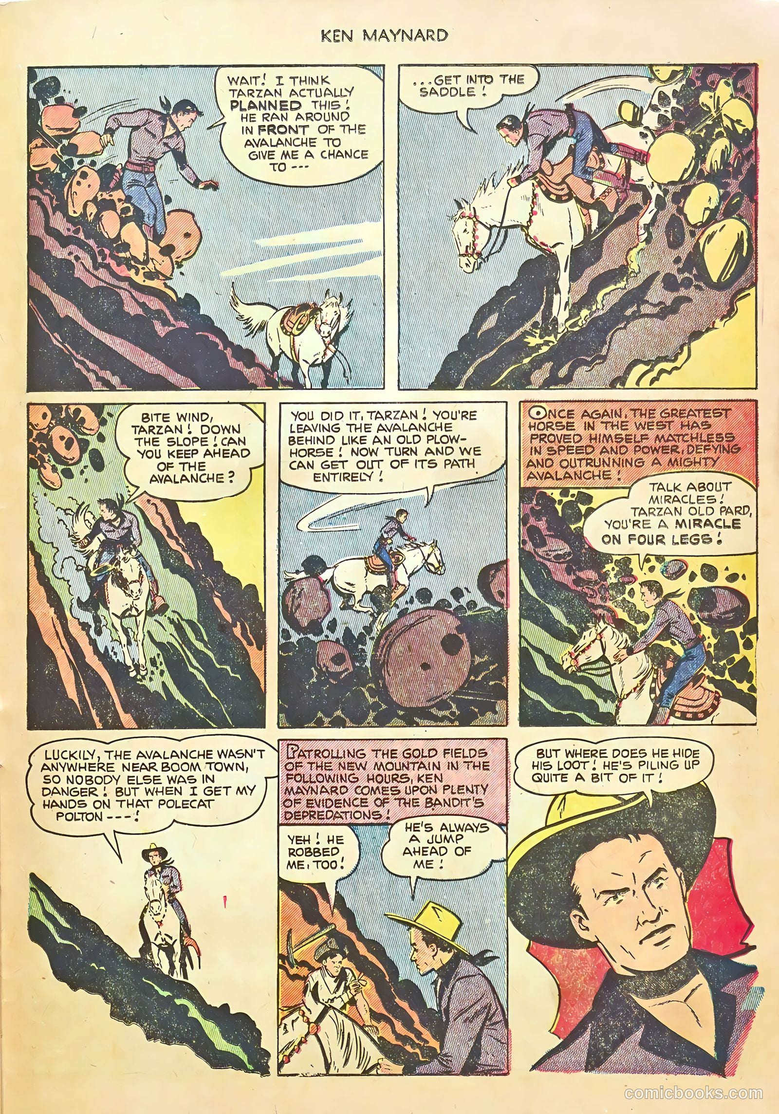 Ken Maynard #8 (1952) — page 29 of 36