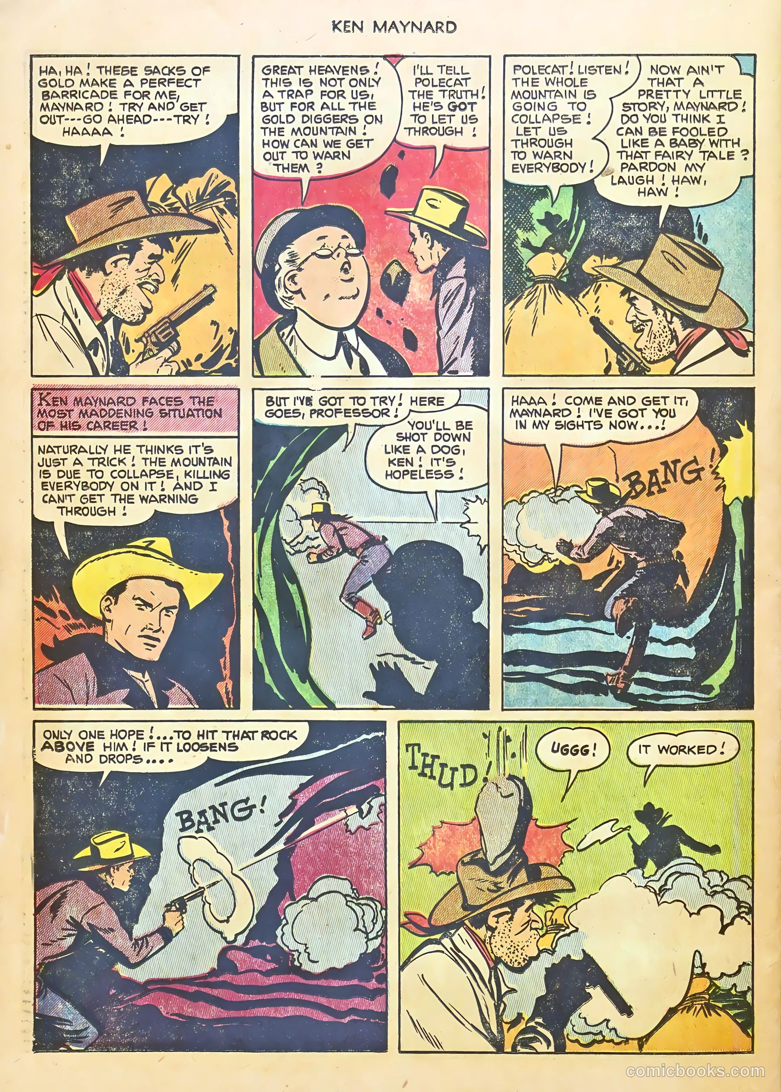 Ken Maynard #8 (1952) — page 32 of 36