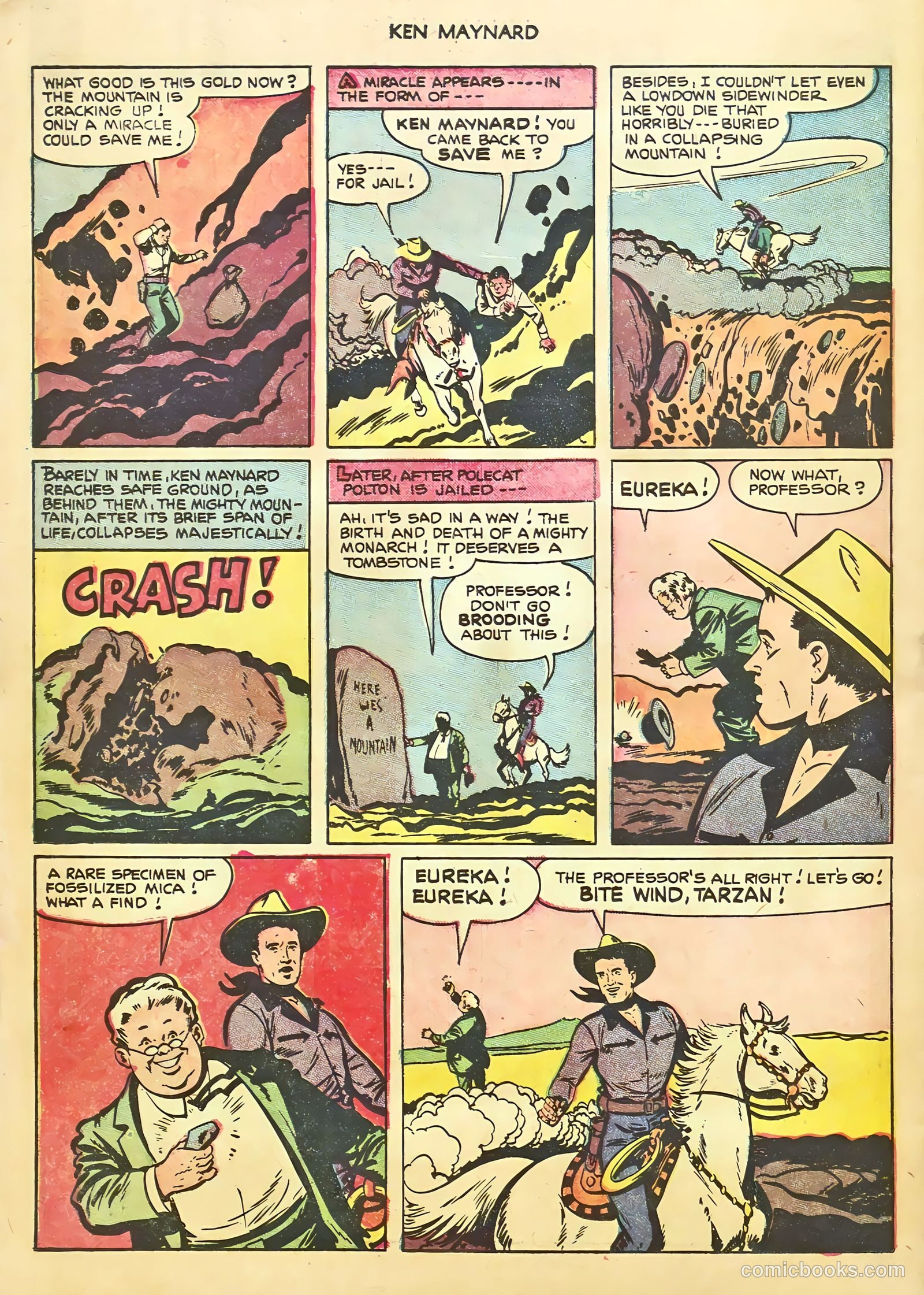Ken Maynard #8 (1952) — page 34 of 36