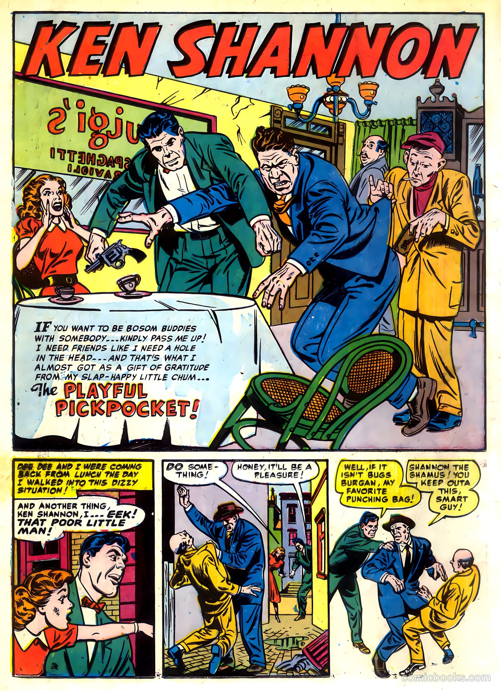 Ken Shannon #1 (1951) — page 18 of 36
