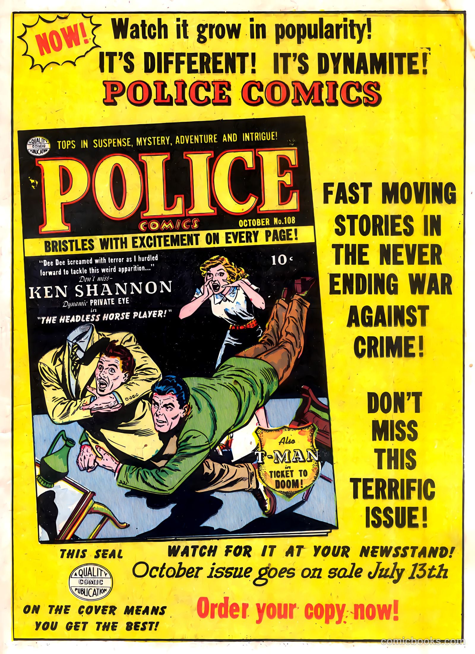 Ken Shannon #1 (1951) — page 25 of 36