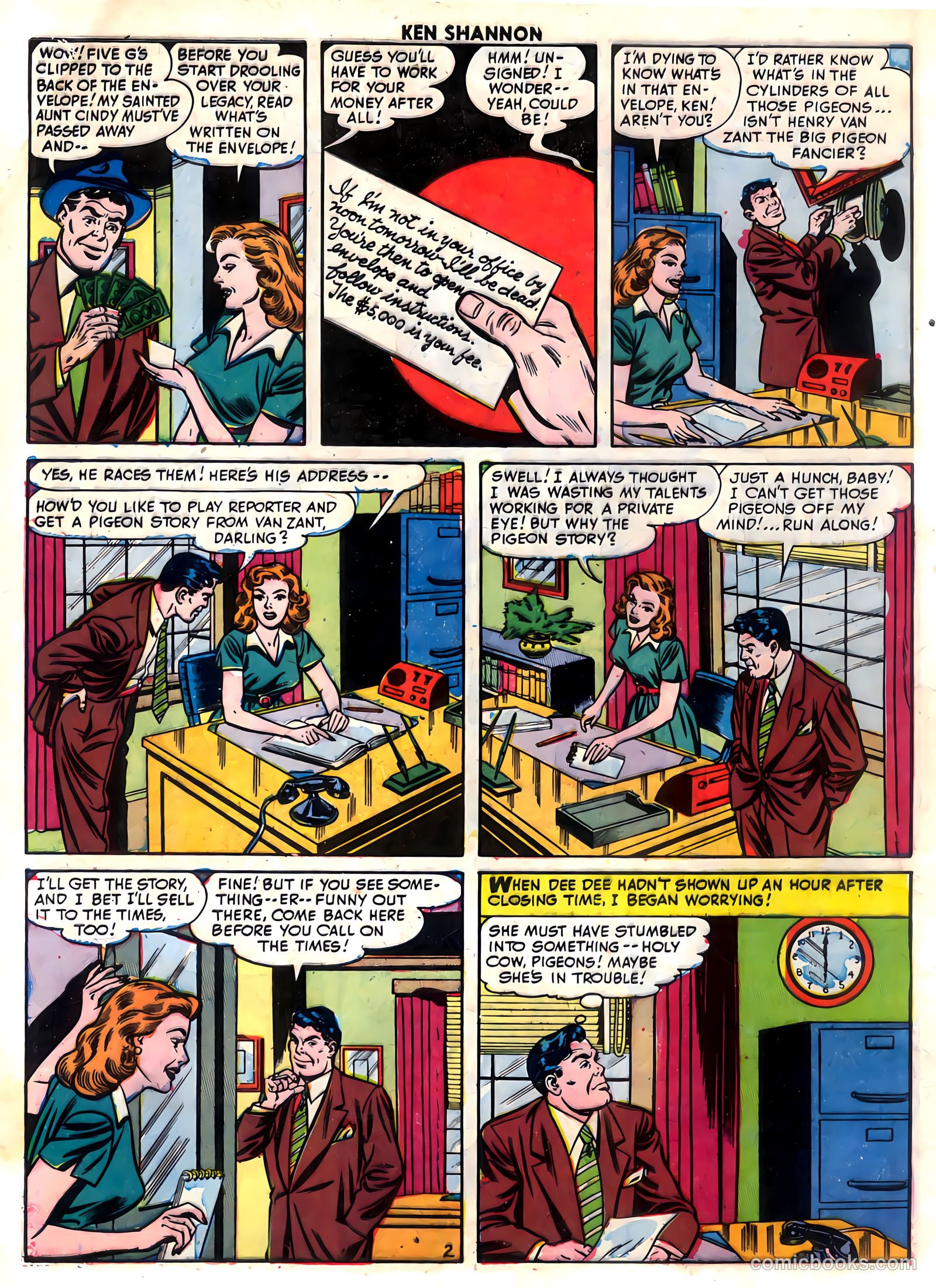 Ken Shannon #1 (1951) — page 28 of 36