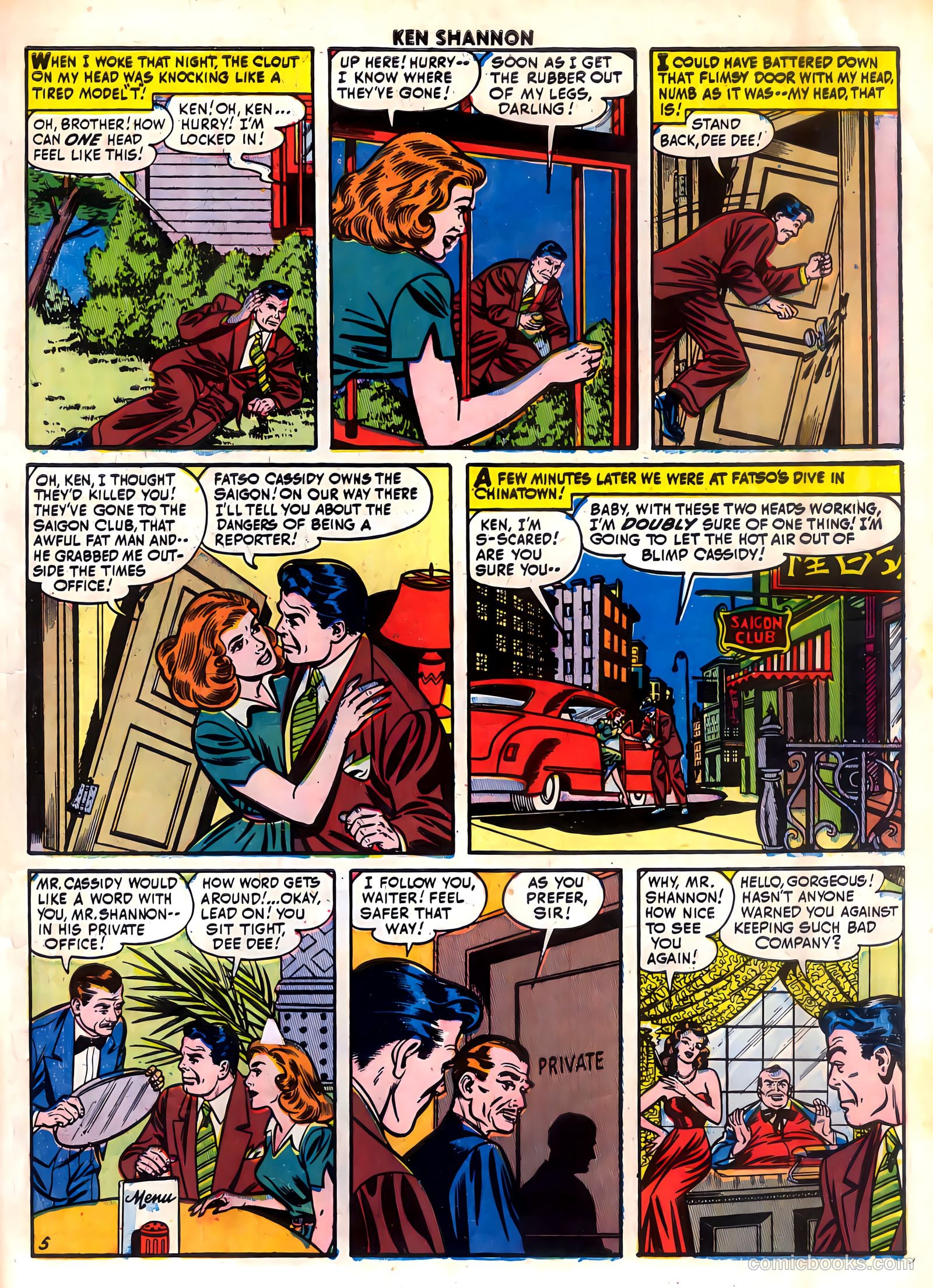 Ken Shannon #1 (1951) — page 31 of 36