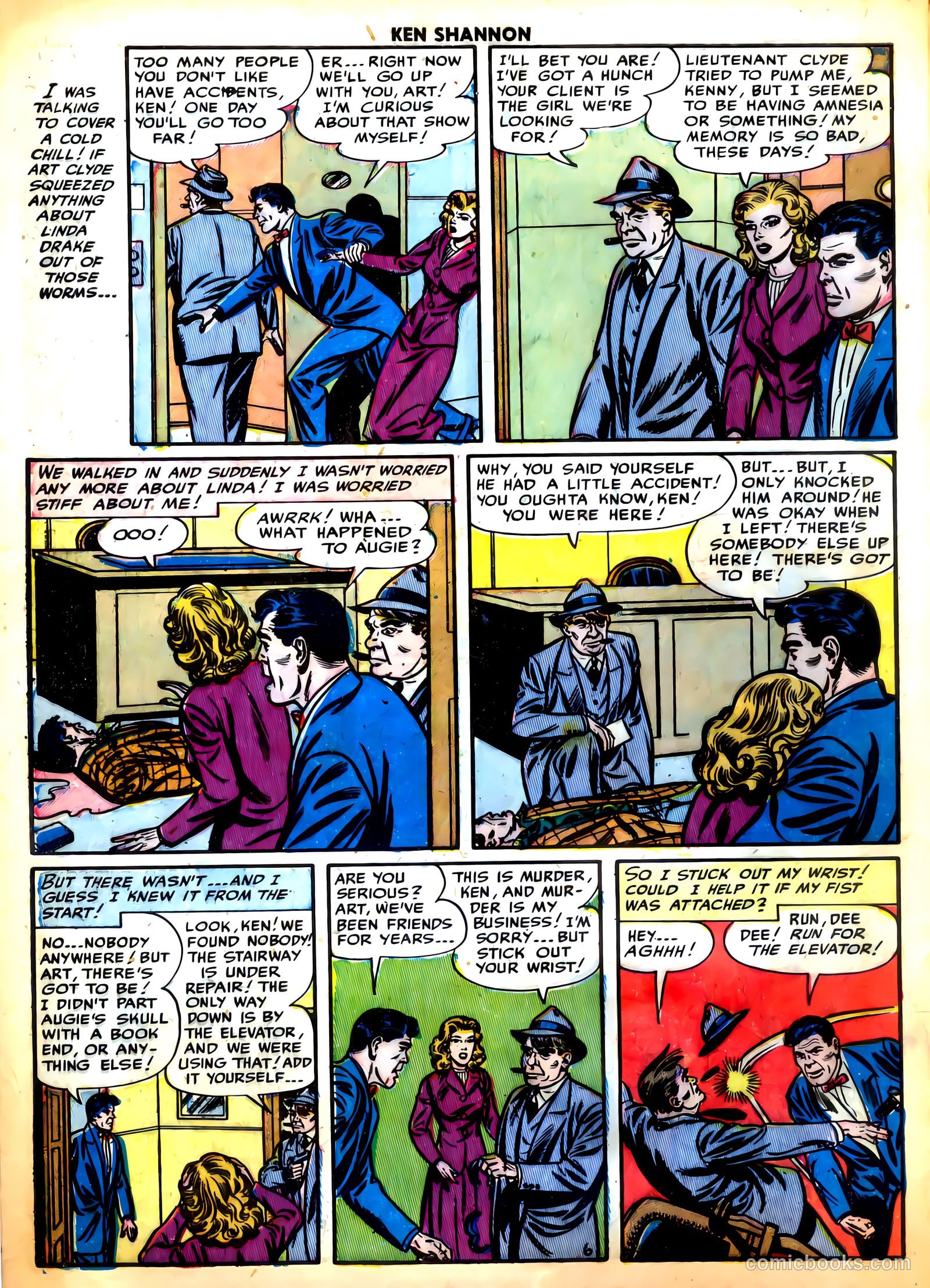Ken Shannon #10 (1953) — page 8 of 36