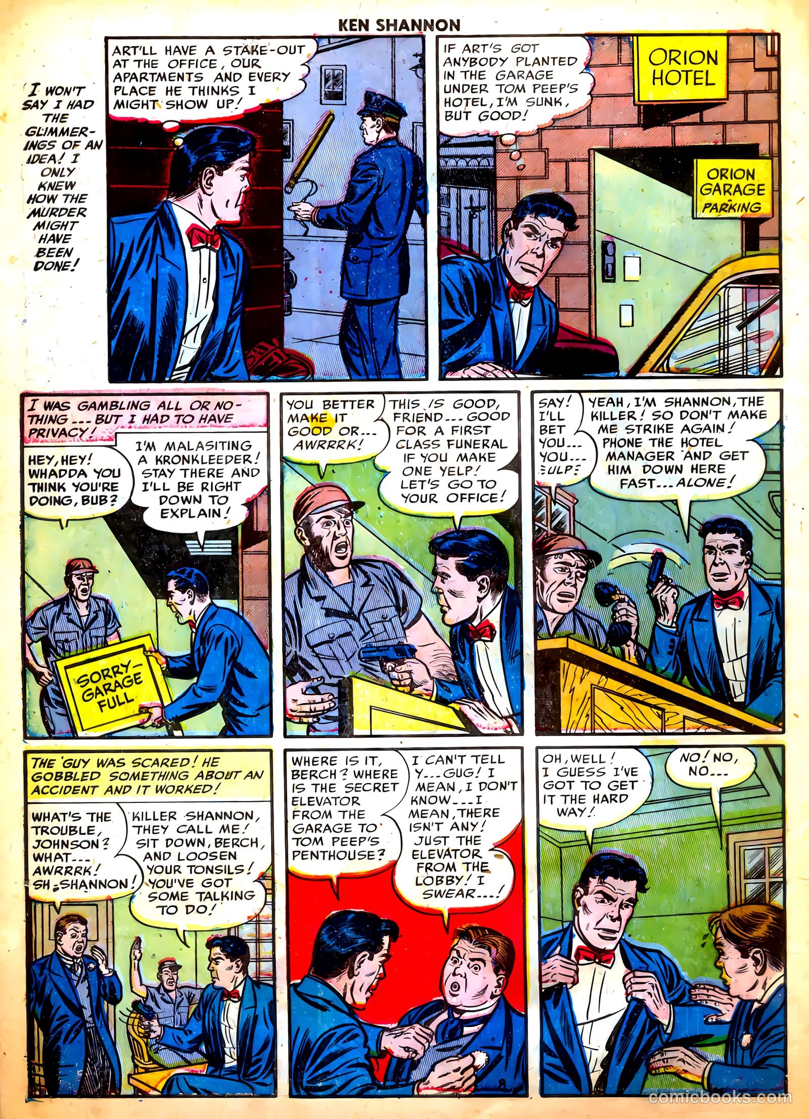 Ken Shannon #10 (1953) — page 10 of 36