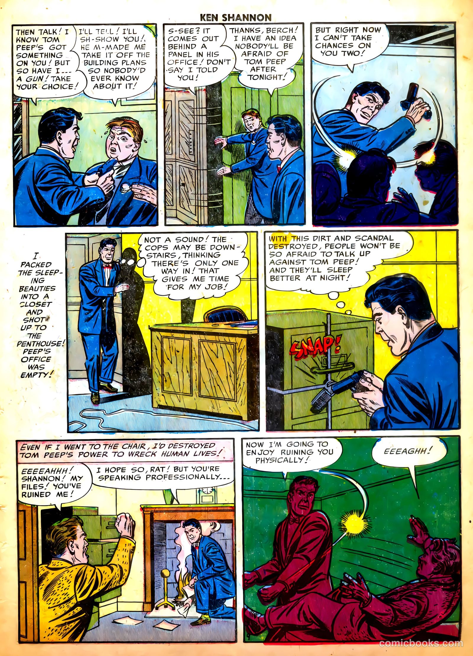 Ken Shannon #10 (1953) — page 11 of 36