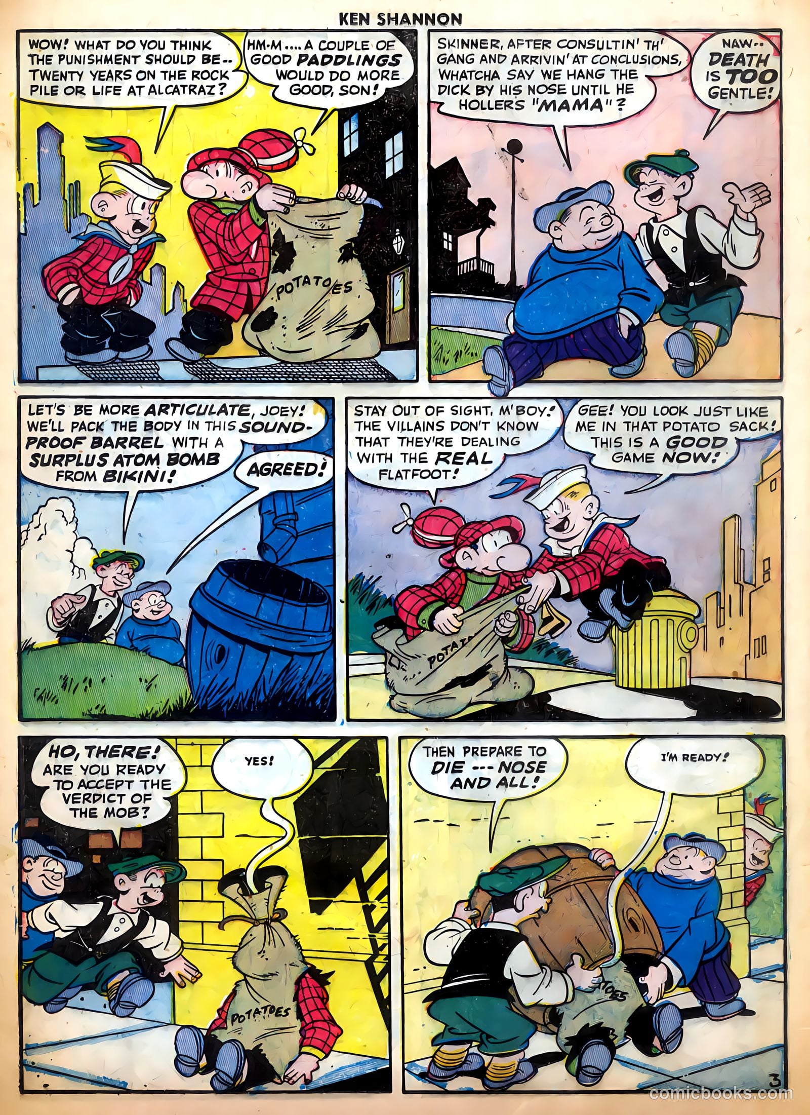 Ken Shannon #10 (1953) — page 16 of 36