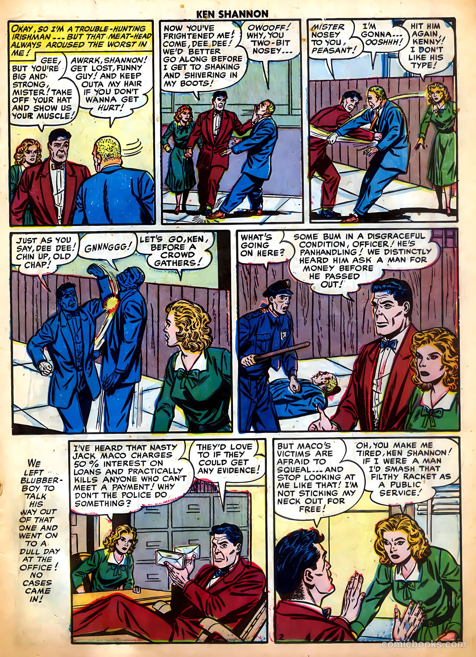 Ken Shannon #10 (1953) — page 19 of 36