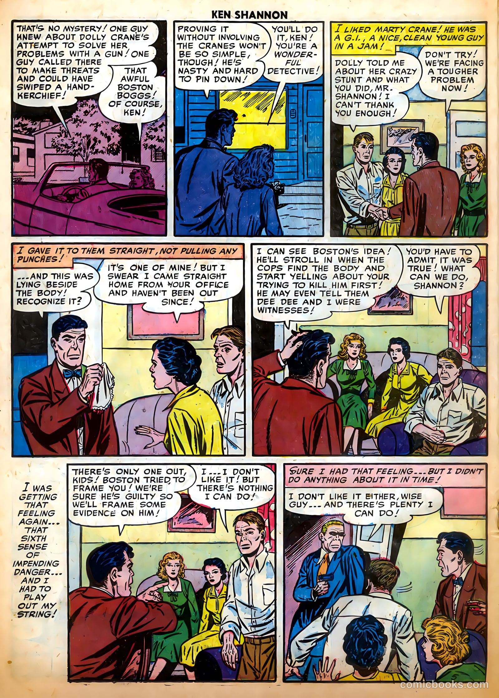 Ken Shannon #10 (1953) — page 22 of 36