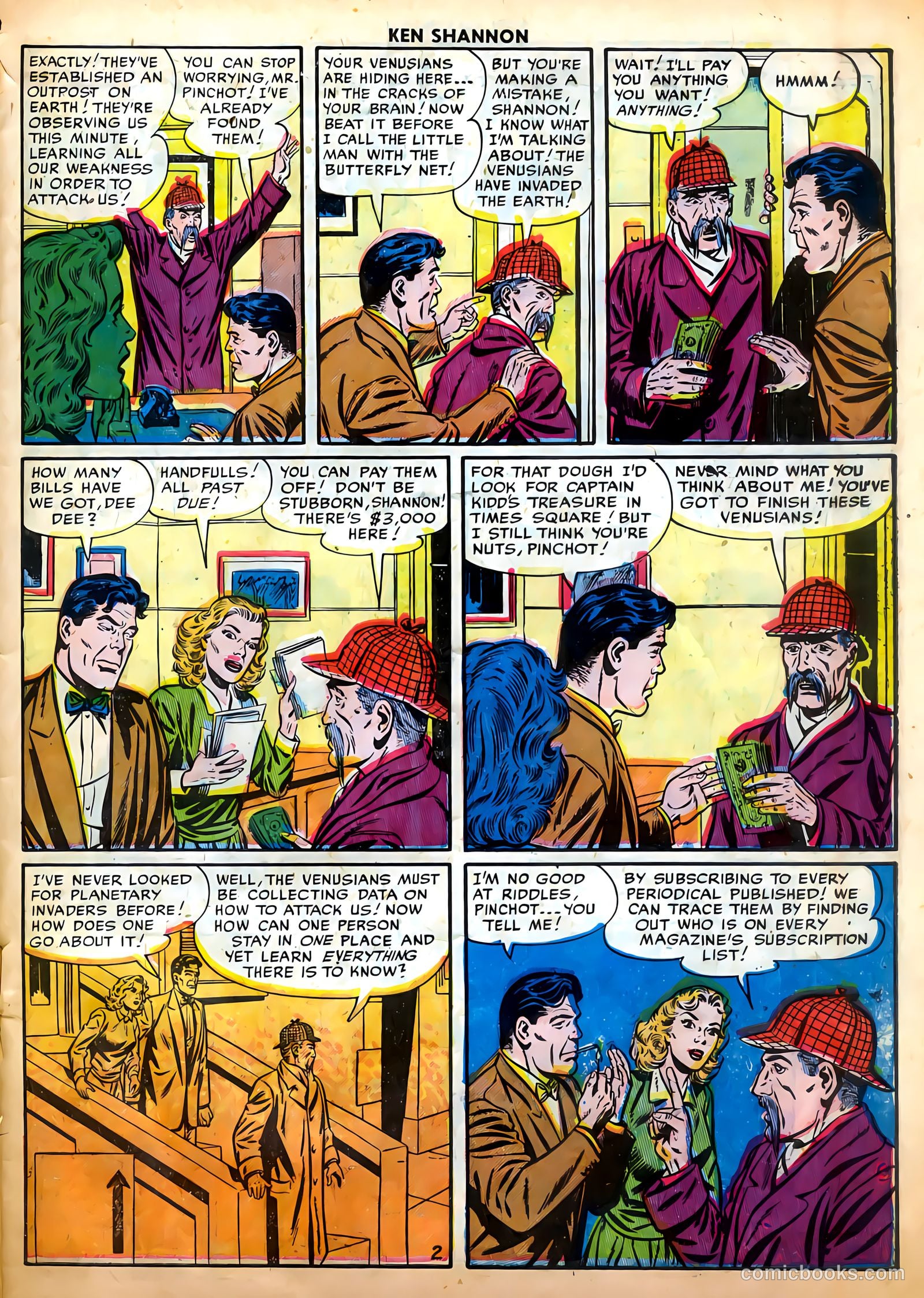 Ken Shannon #10 (1953) — page 27 of 36