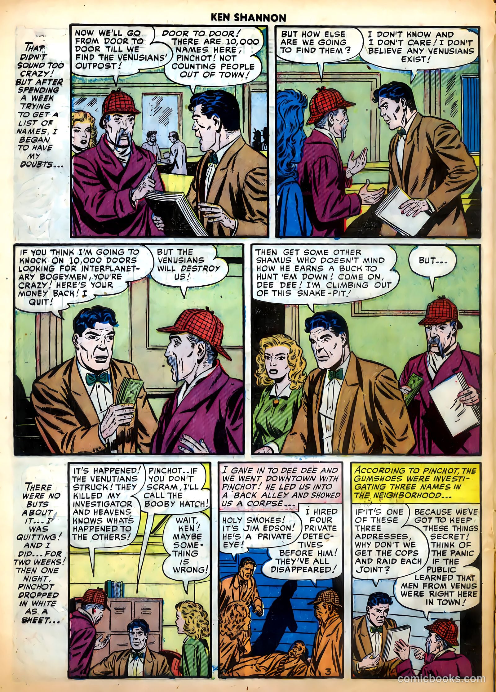 Ken Shannon #10 (1953) — page 28 of 36