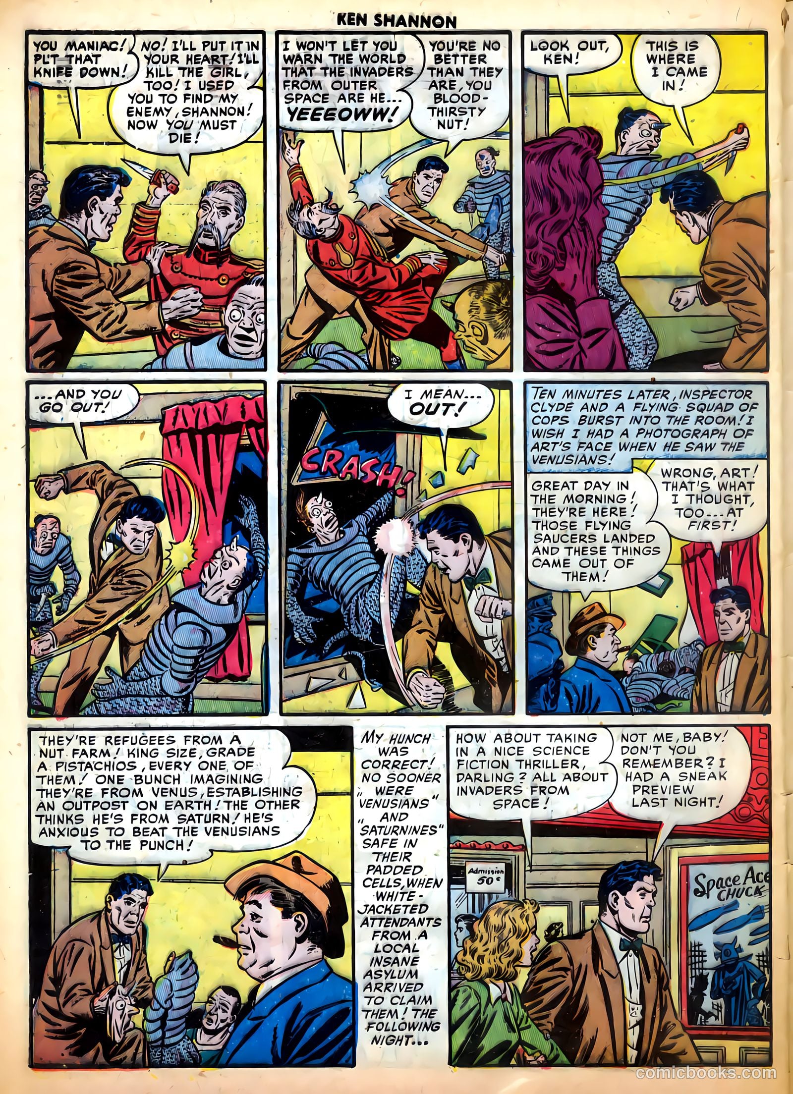 Ken Shannon #10 (1953) — page 32 of 36