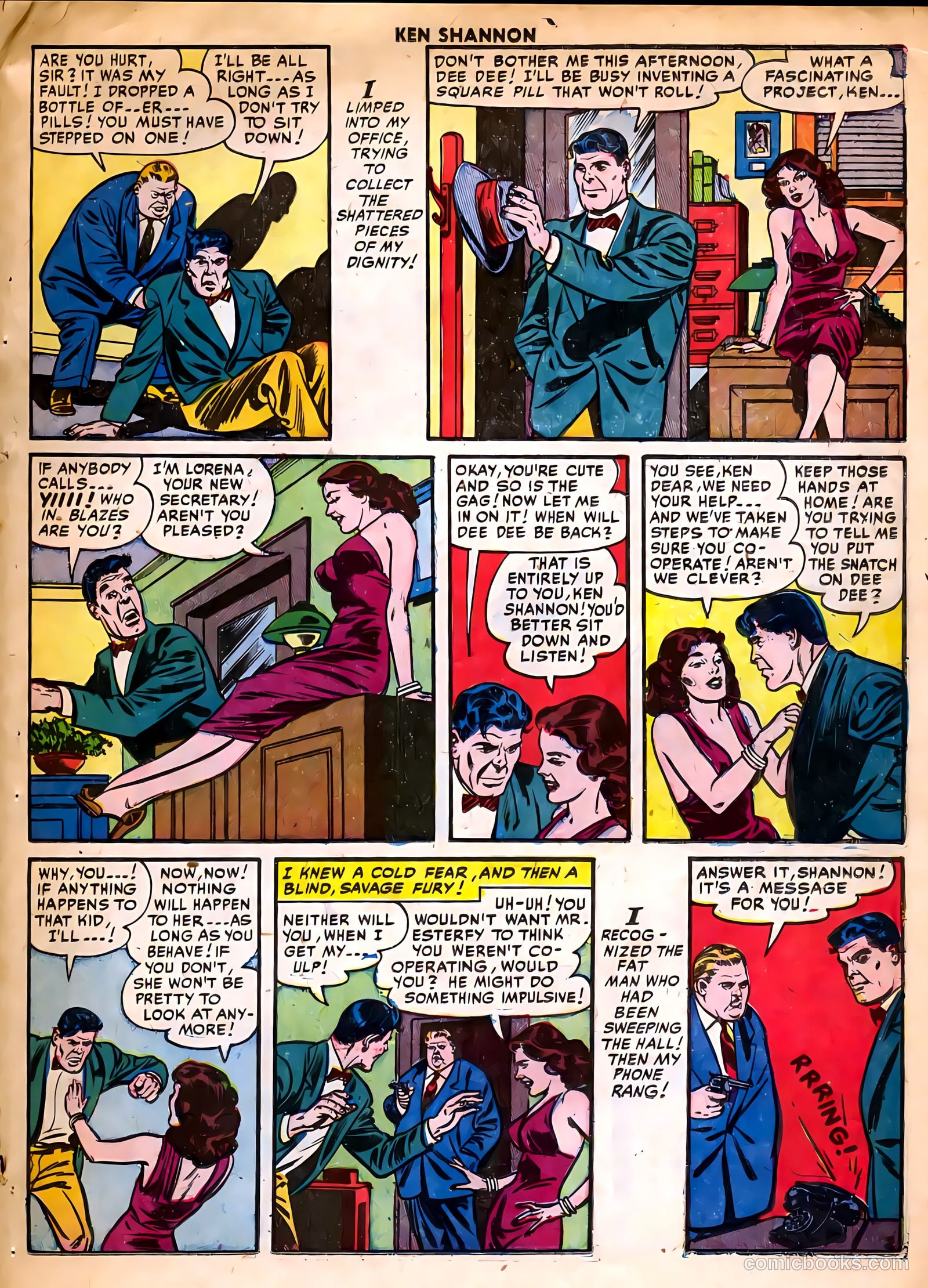 Ken Shannon #2 (1951) — page 19 of 36