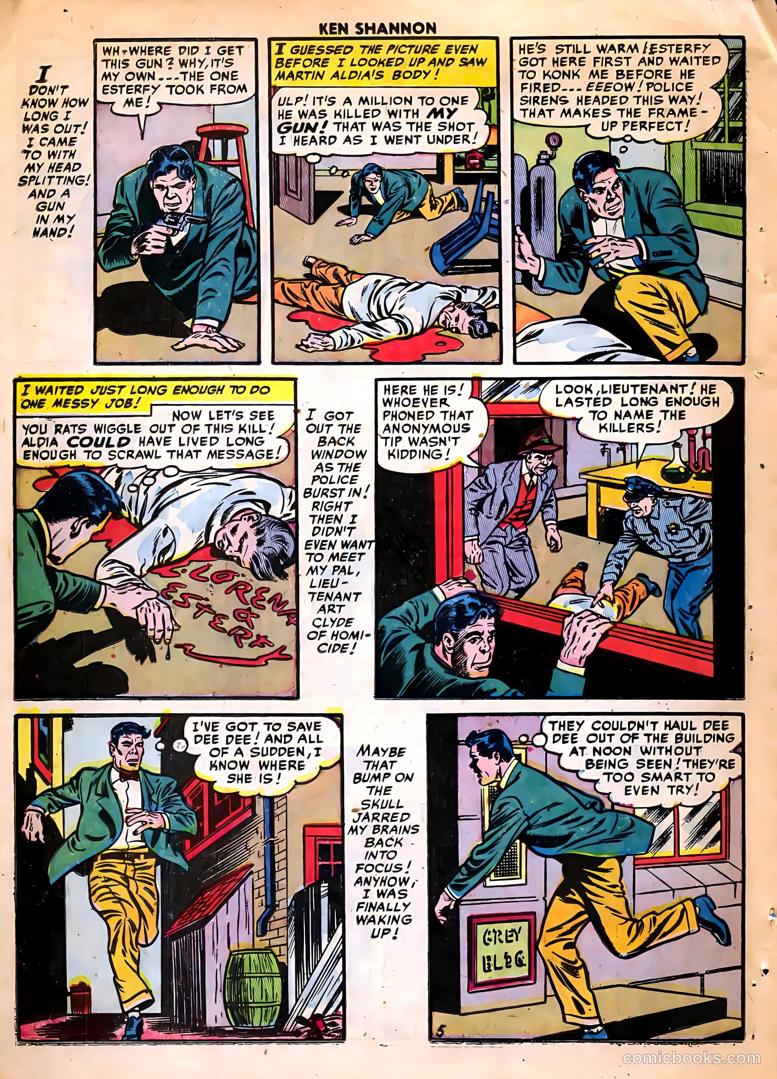 Ken Shannon #2 (1951) — page 22 of 36