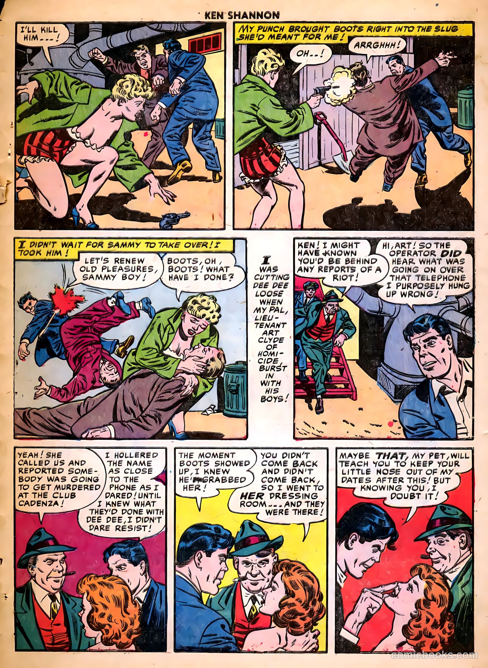 Ken Shannon #2 (1951) — page 33 of 36