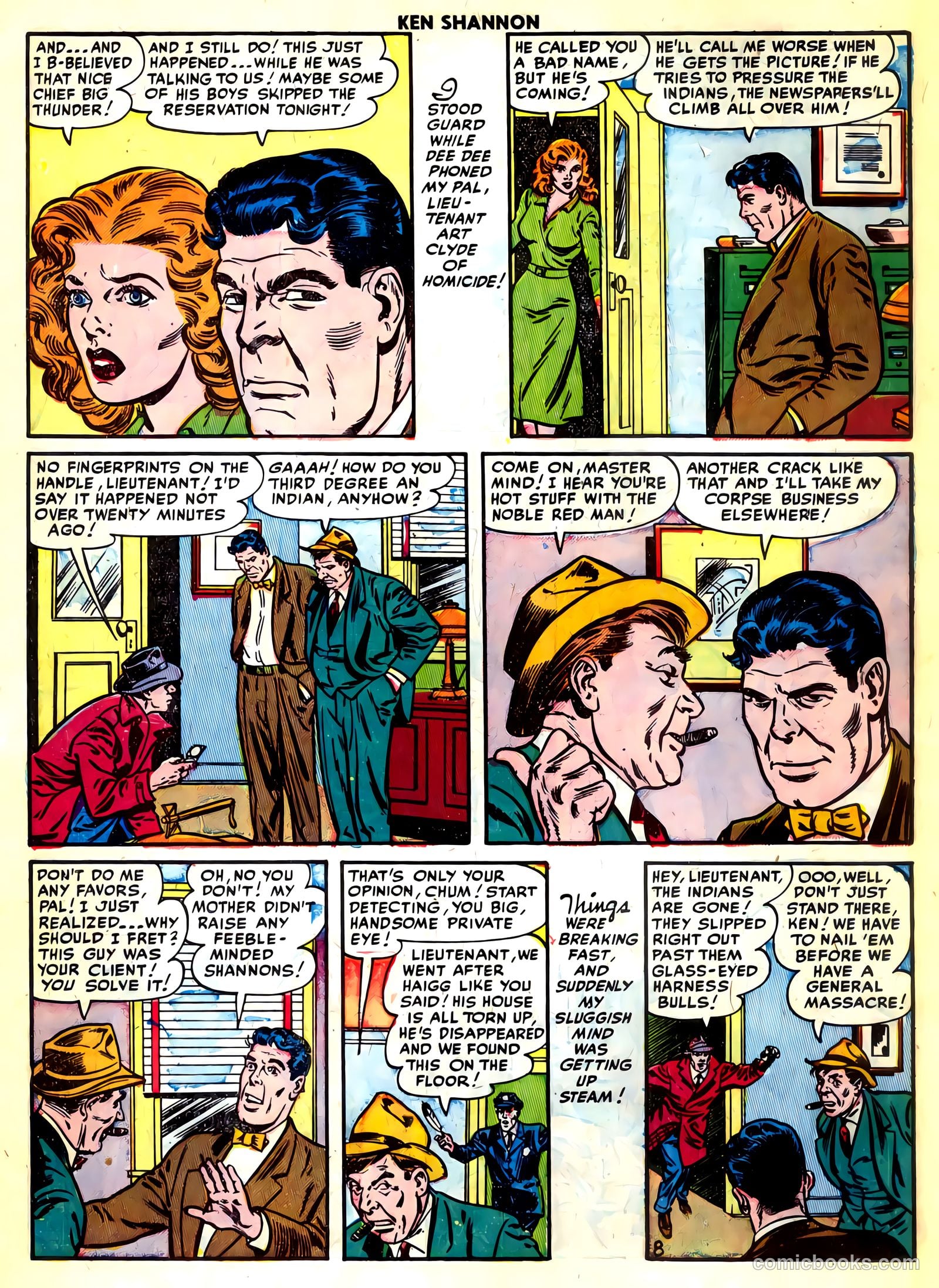 Ken Shannon #4 (1952) — page 10 of 36