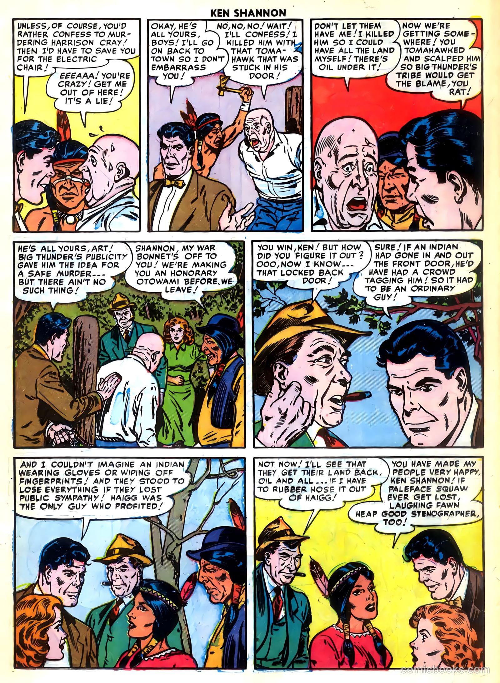 Ken Shannon #4 (1952) — page 12 of 36