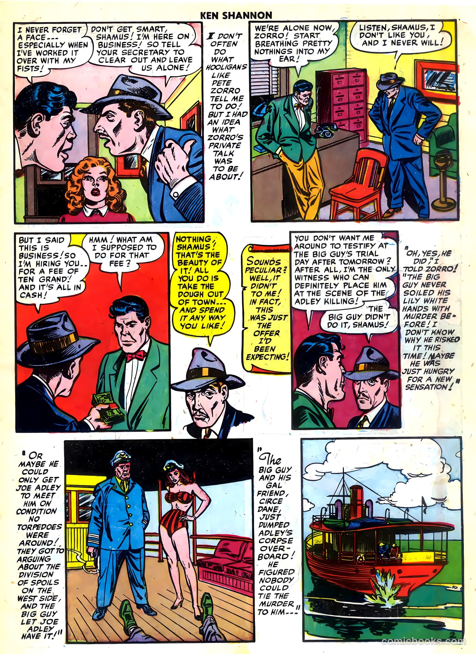 Ken Shannon #4 (1952) — page 19 of 36