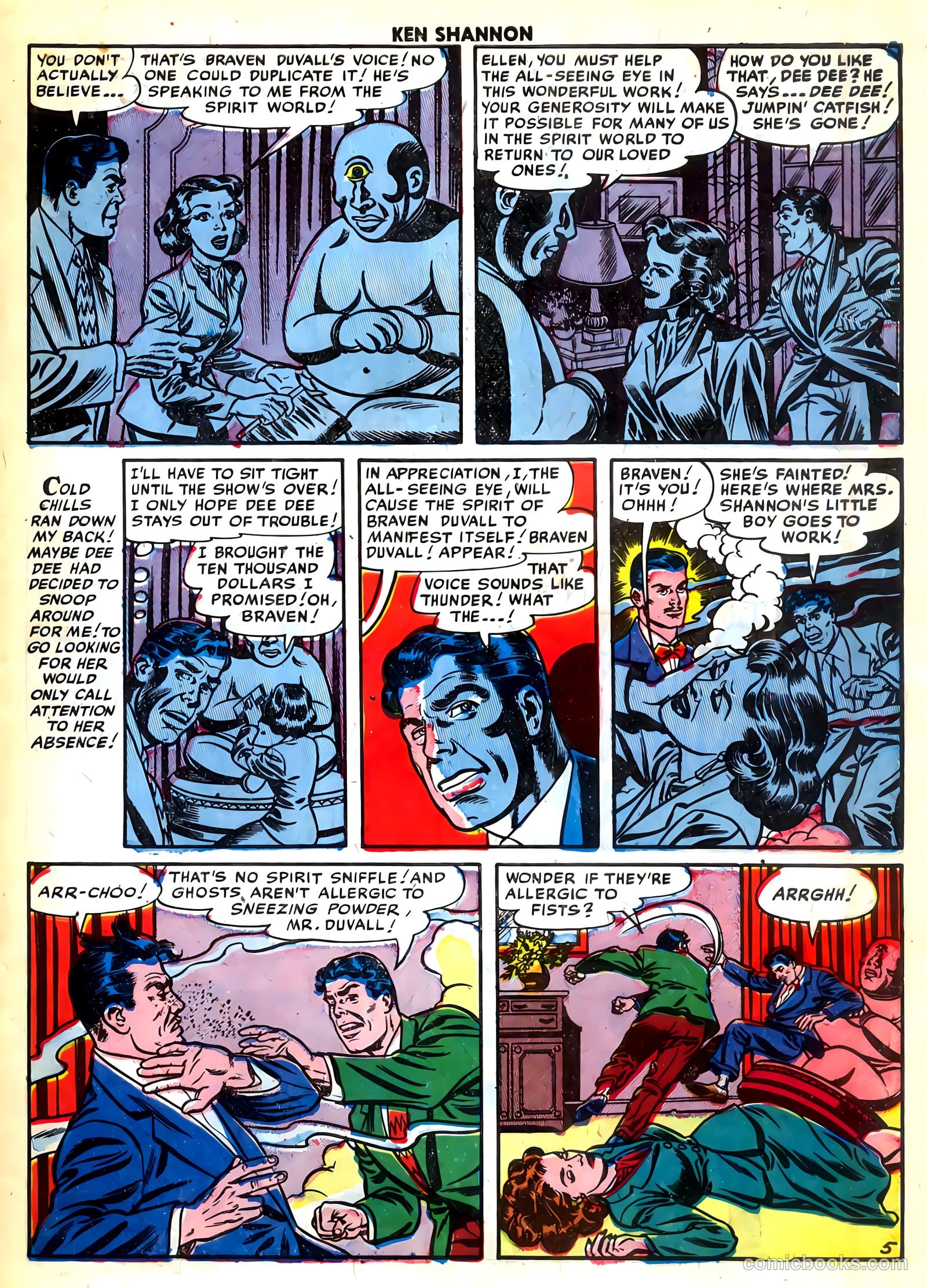 Ken Shannon #4 (1952) — page 31 of 36