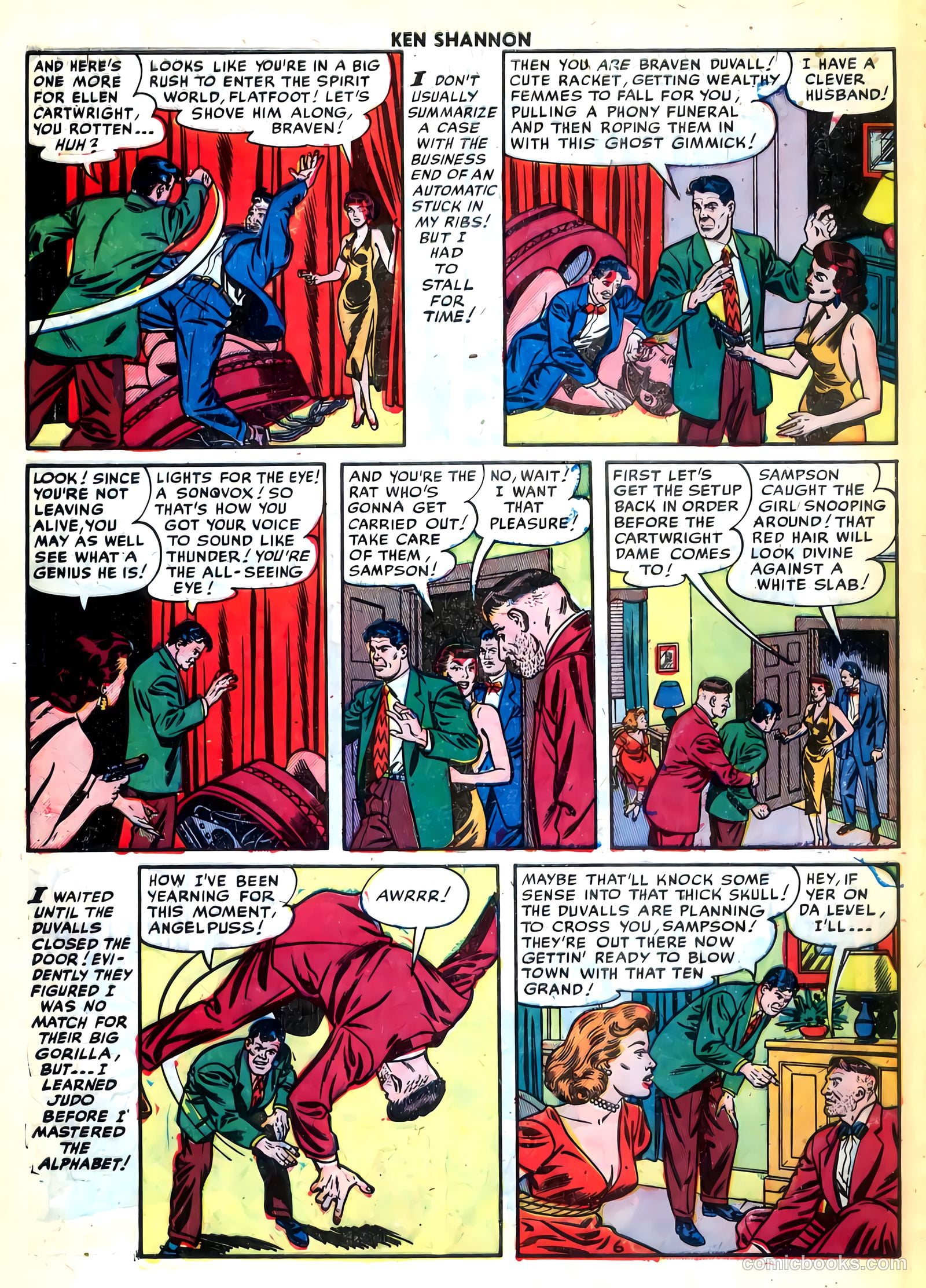 Ken Shannon #4 (1952) — page 32 of 36