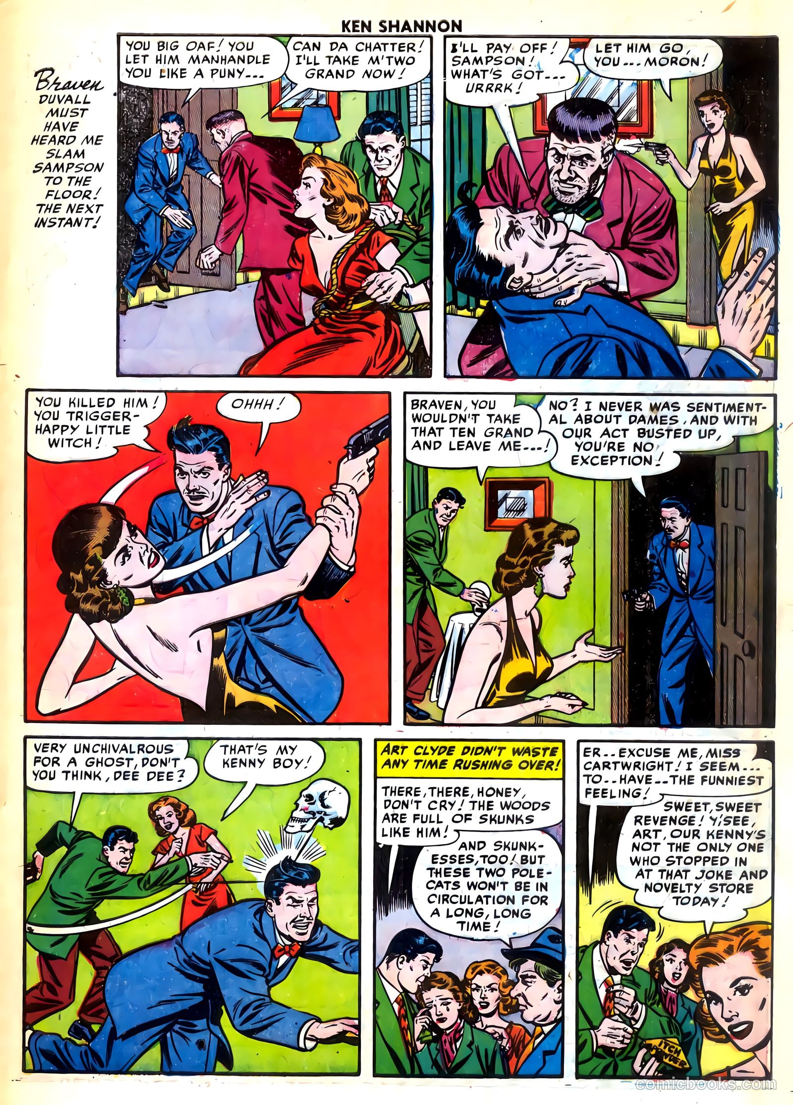 Ken Shannon #4 (1952) — page 33 of 36