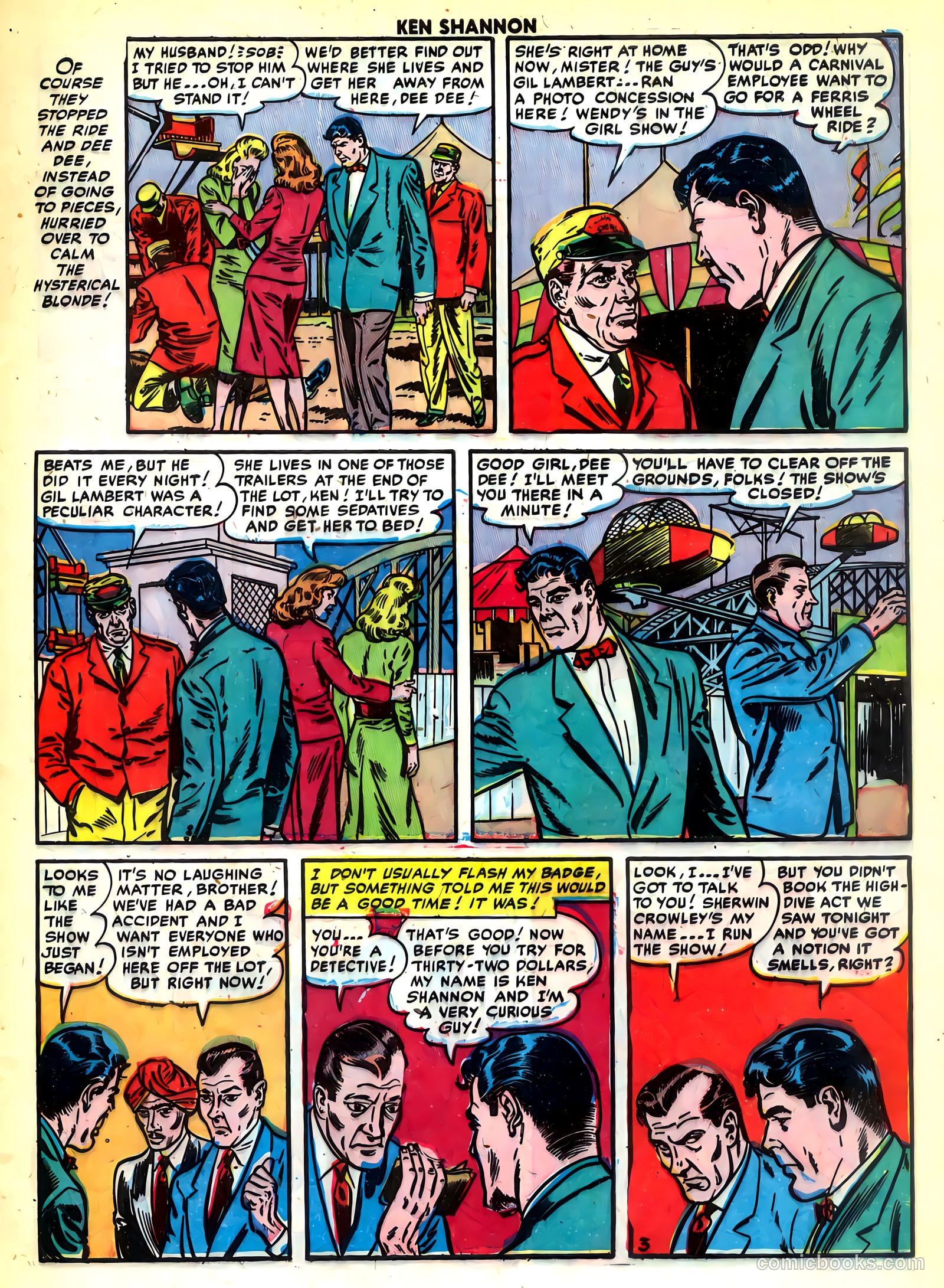 Ken Shannon #5 (1952) — page 5 of 36
