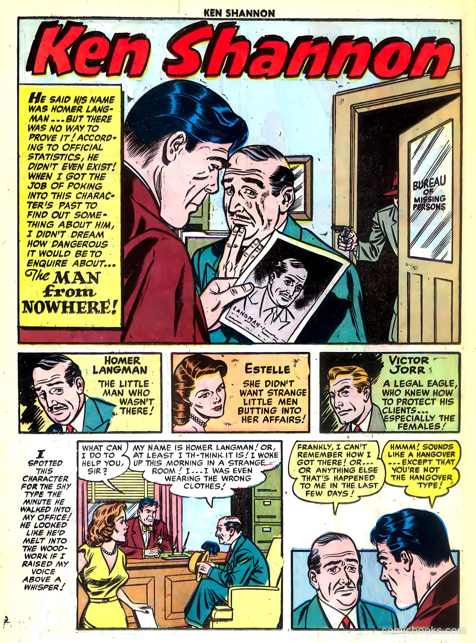 Ken Shannon #5 (1952) — page 18 of 36