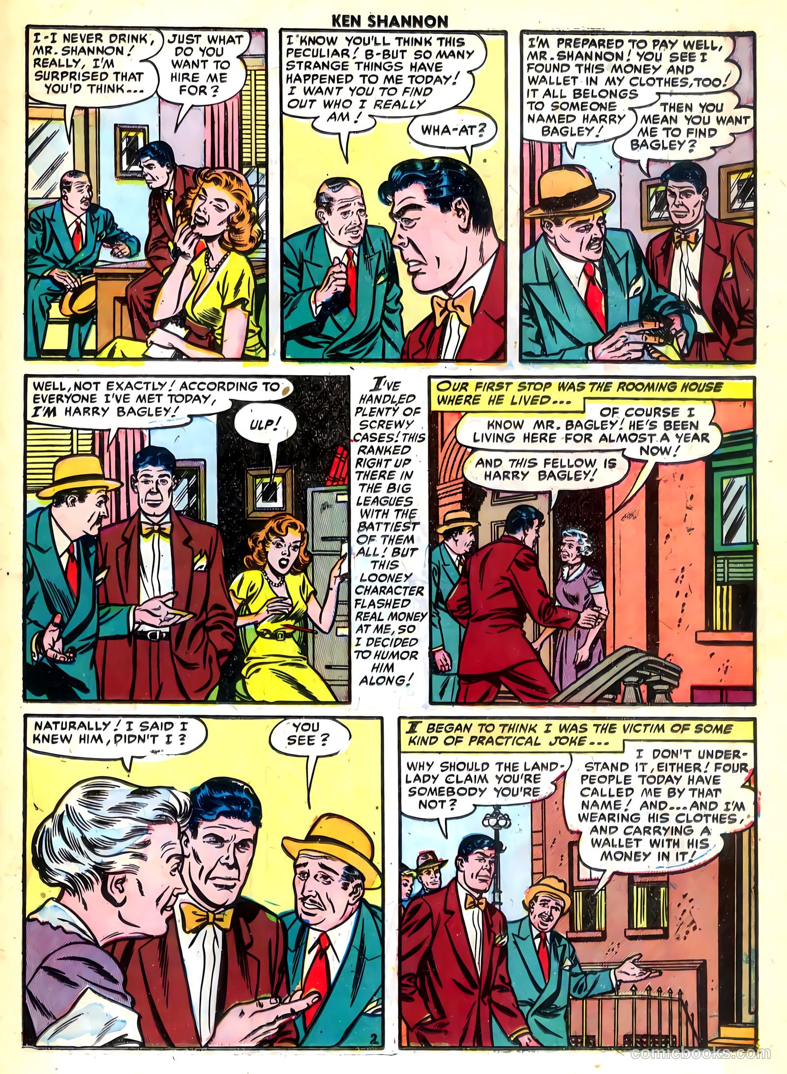 Ken Shannon #5 (1952) — page 19 of 36