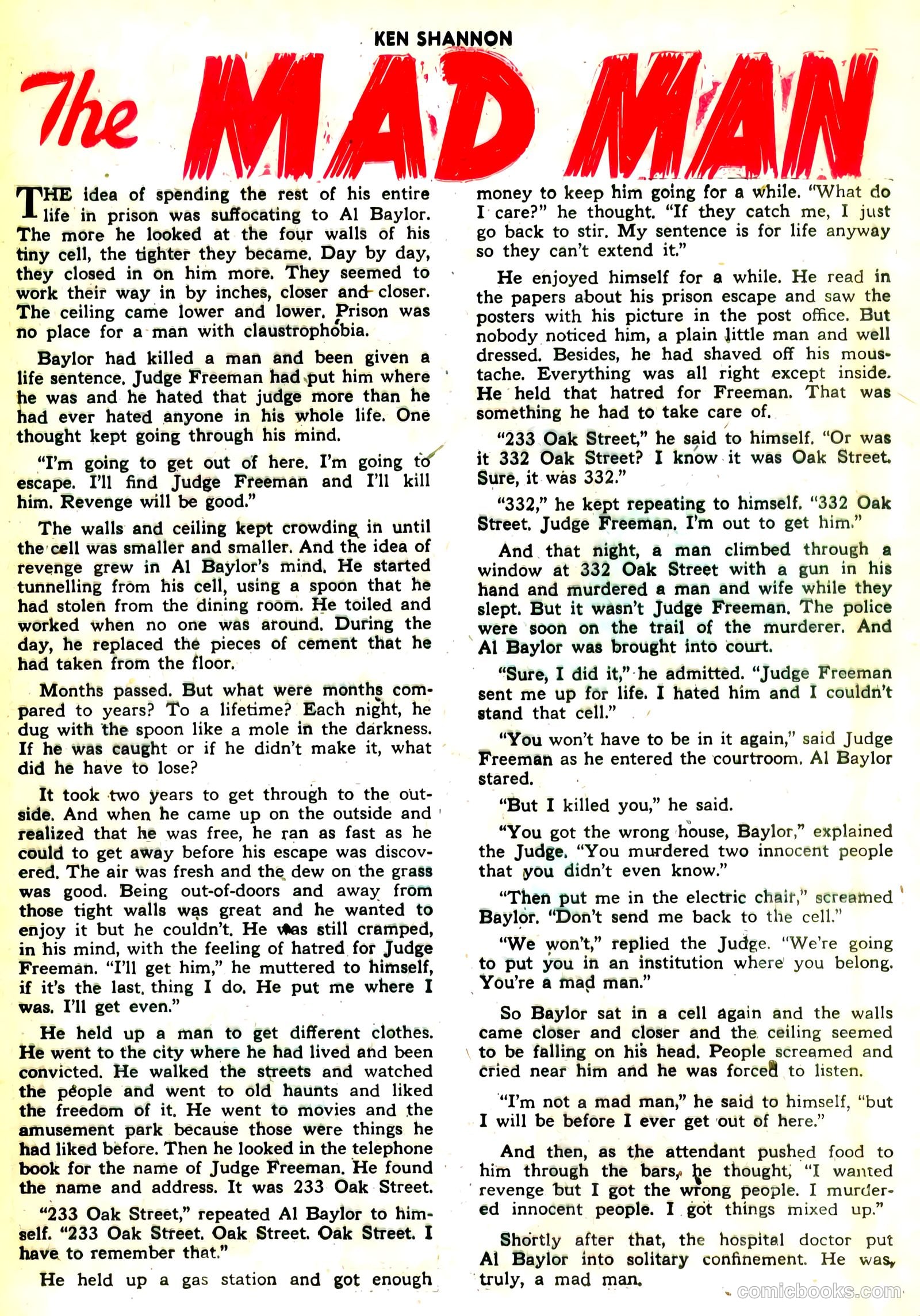 Ken Shannon #5 (1952) — page 25 of 36