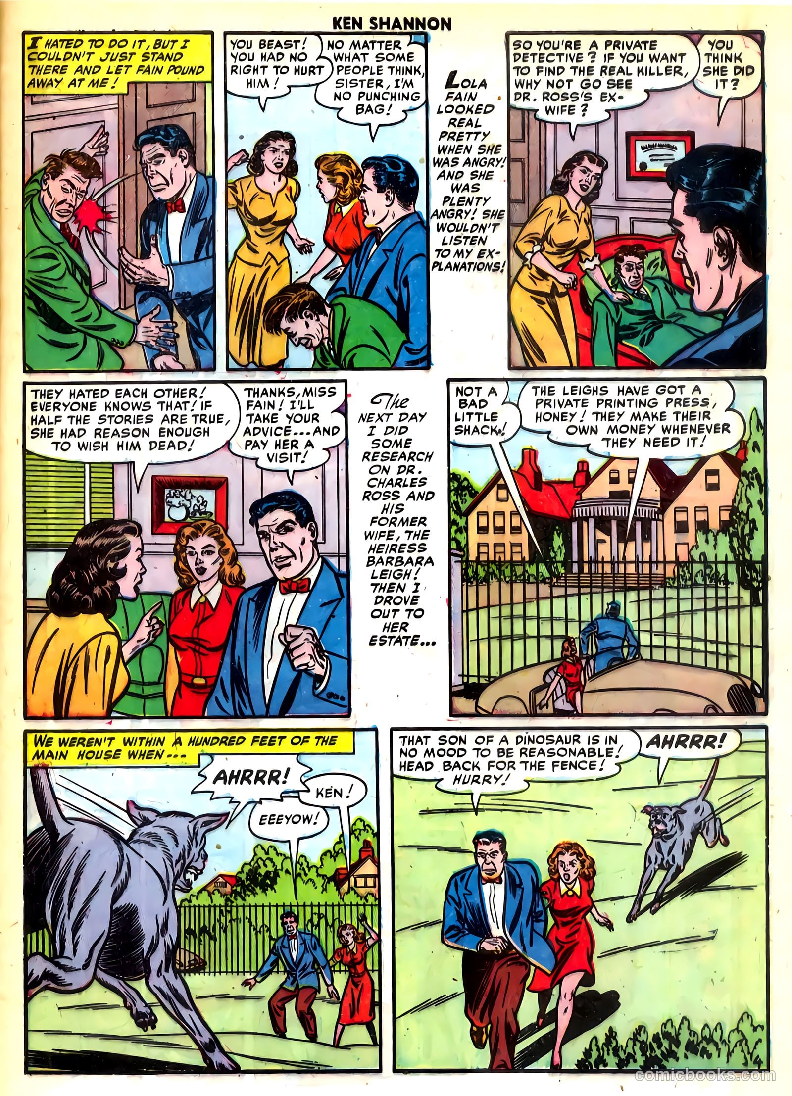 Ken Shannon #5 (1952) — page 29 of 36