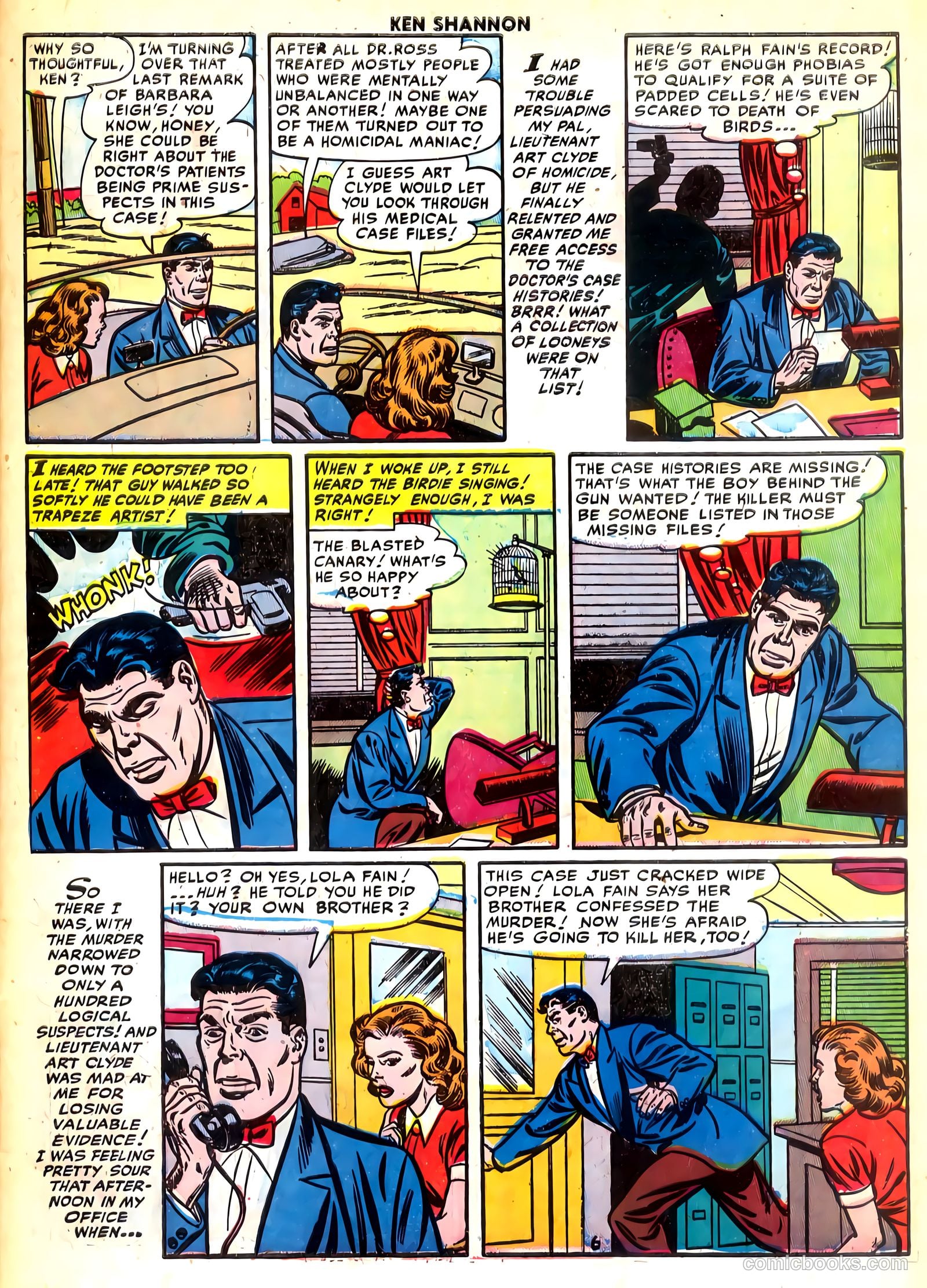 Ken Shannon #5 (1952) — page 31 of 36