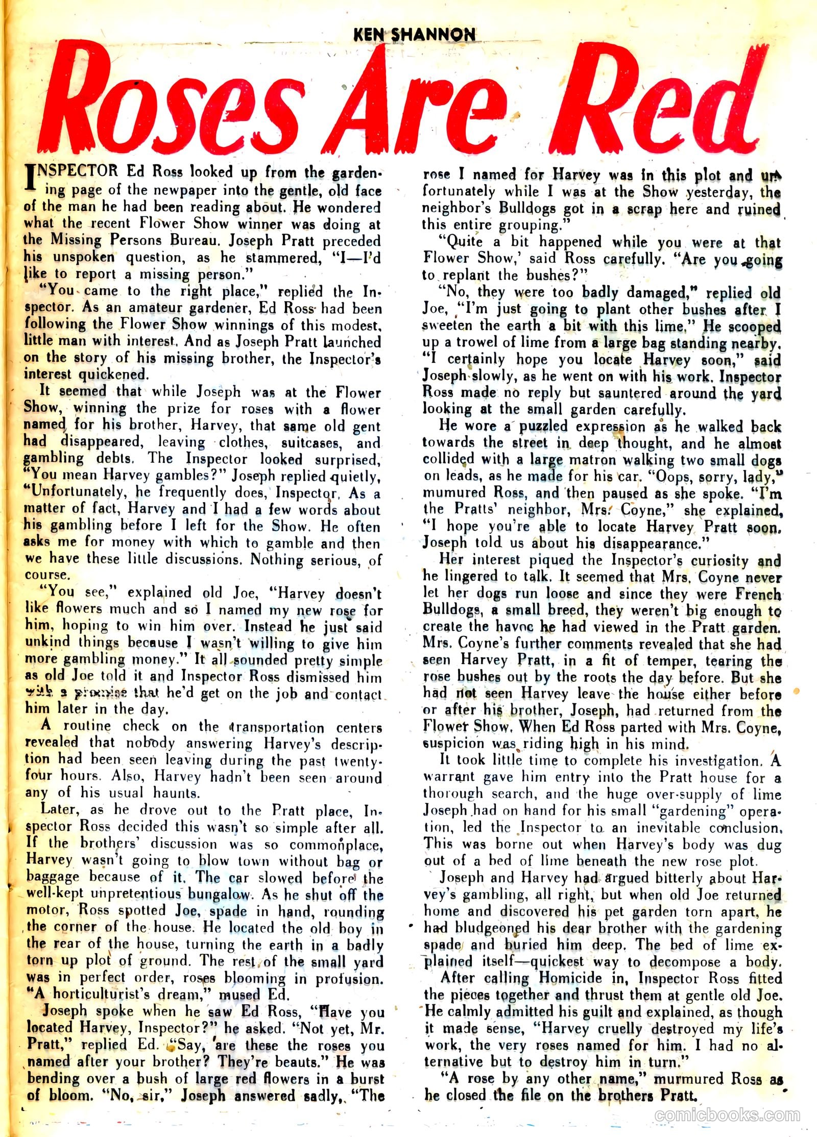 Ken Shannon #6 (1952) — page 25 of 36