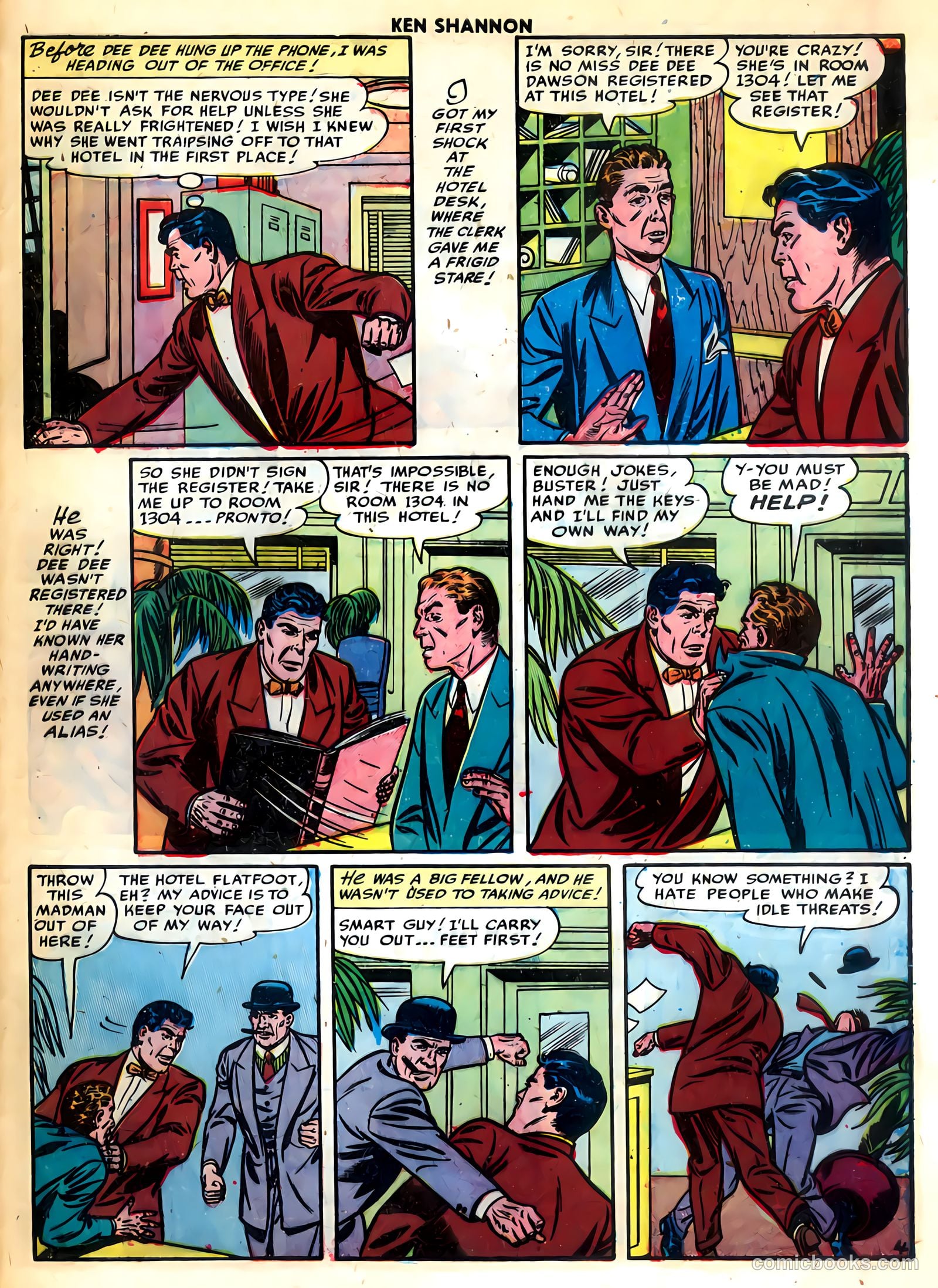 Ken Shannon #6 (1952) — page 29 of 36