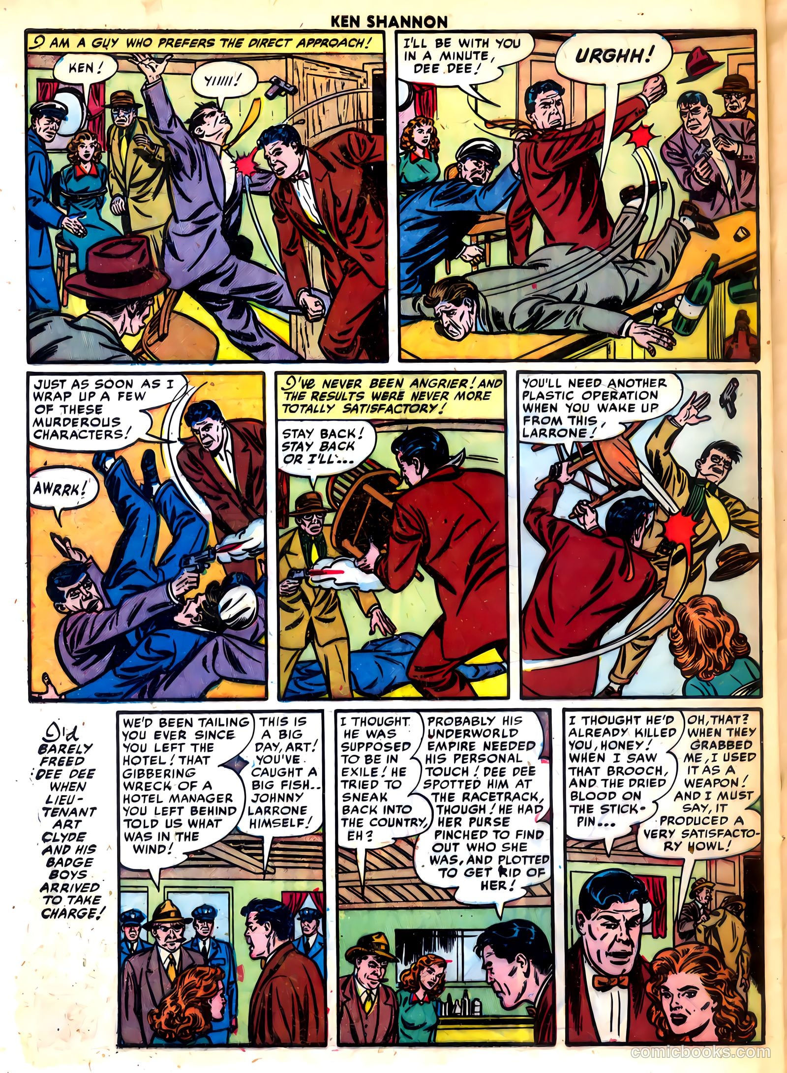 Ken Shannon #6 (1952) — page 32 of 36