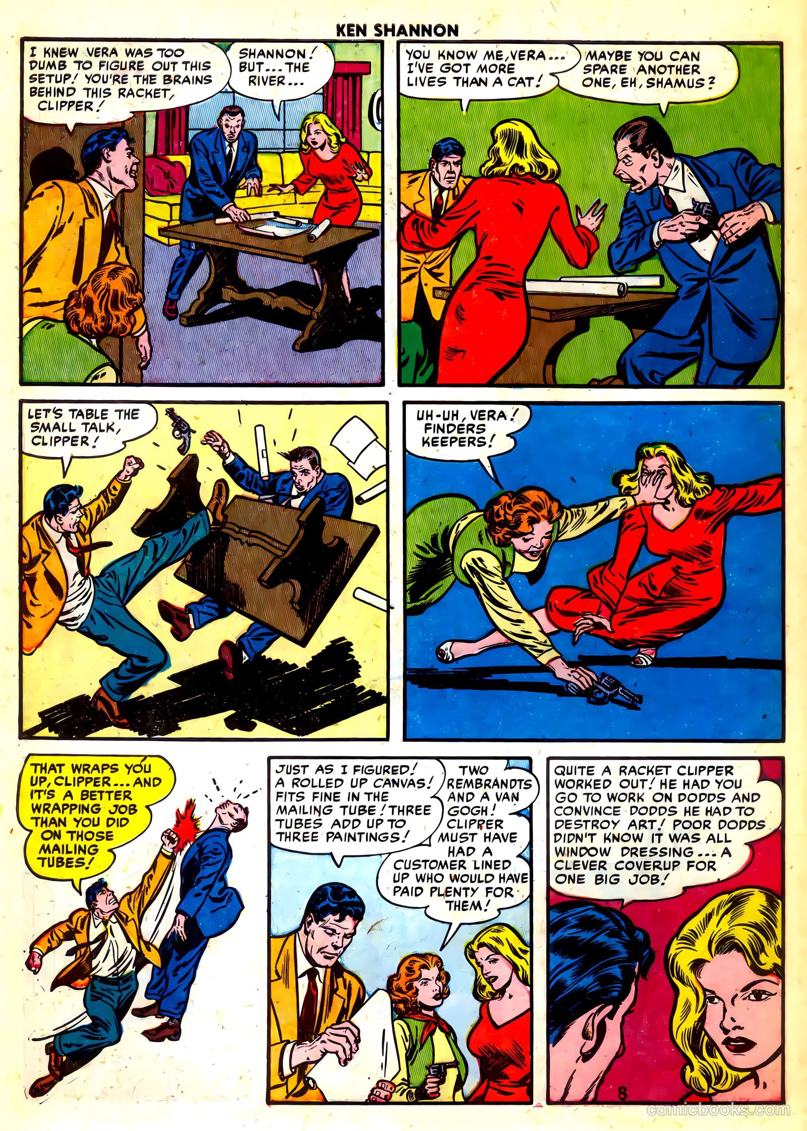 Ken Shannon #7 (1952) — page 10 of 36