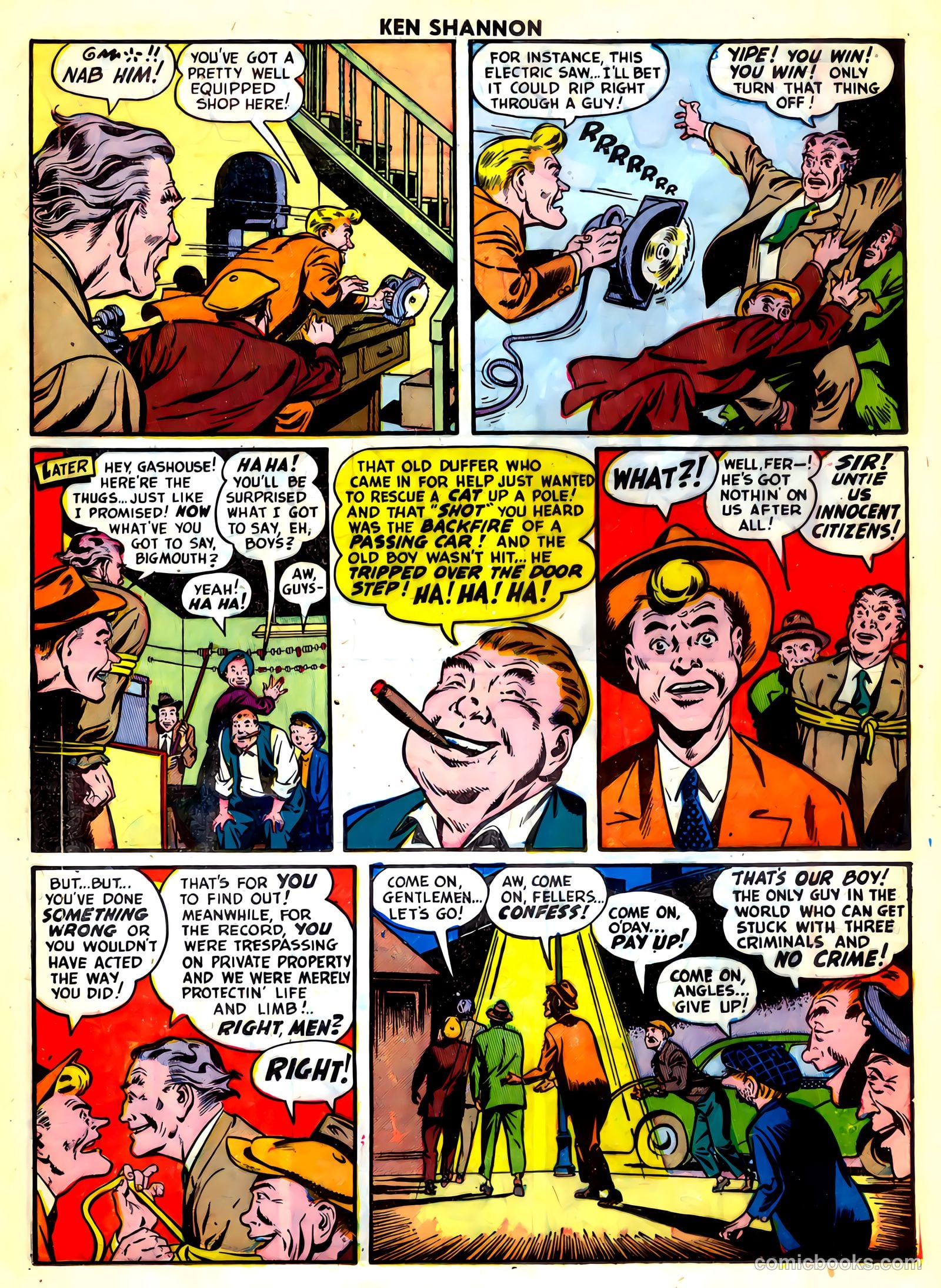 Ken Shannon #7 (1952) — page 17 of 36