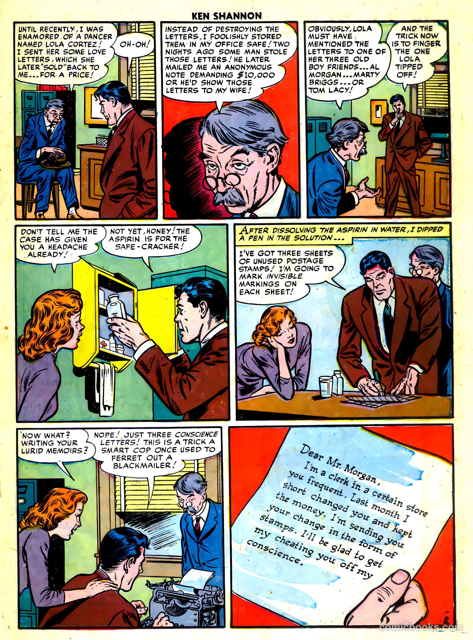 Ken Shannon #7 (1952) — page 19 of 36
