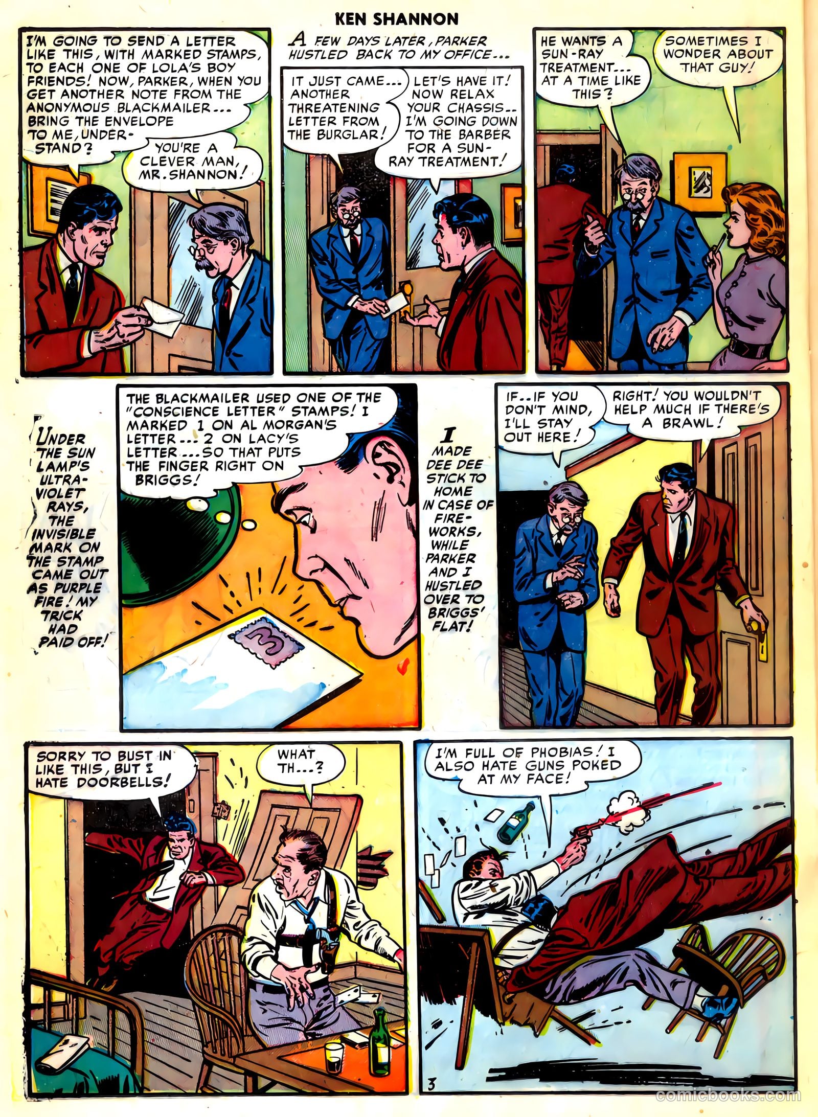 Ken Shannon #7 (1952) — page 20 of 36