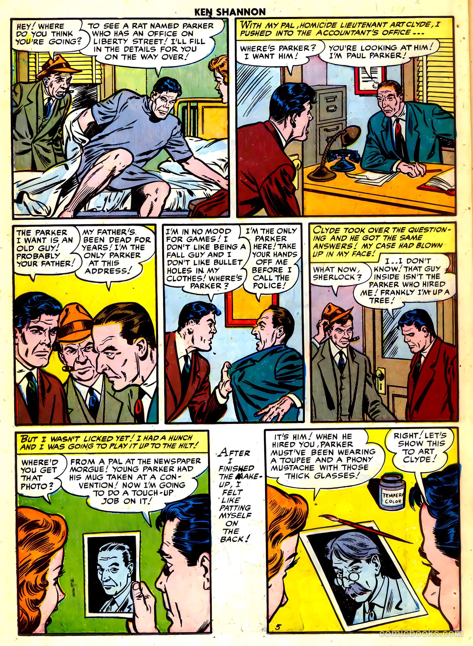 Ken Shannon #7 (1952) — page 22 of 36