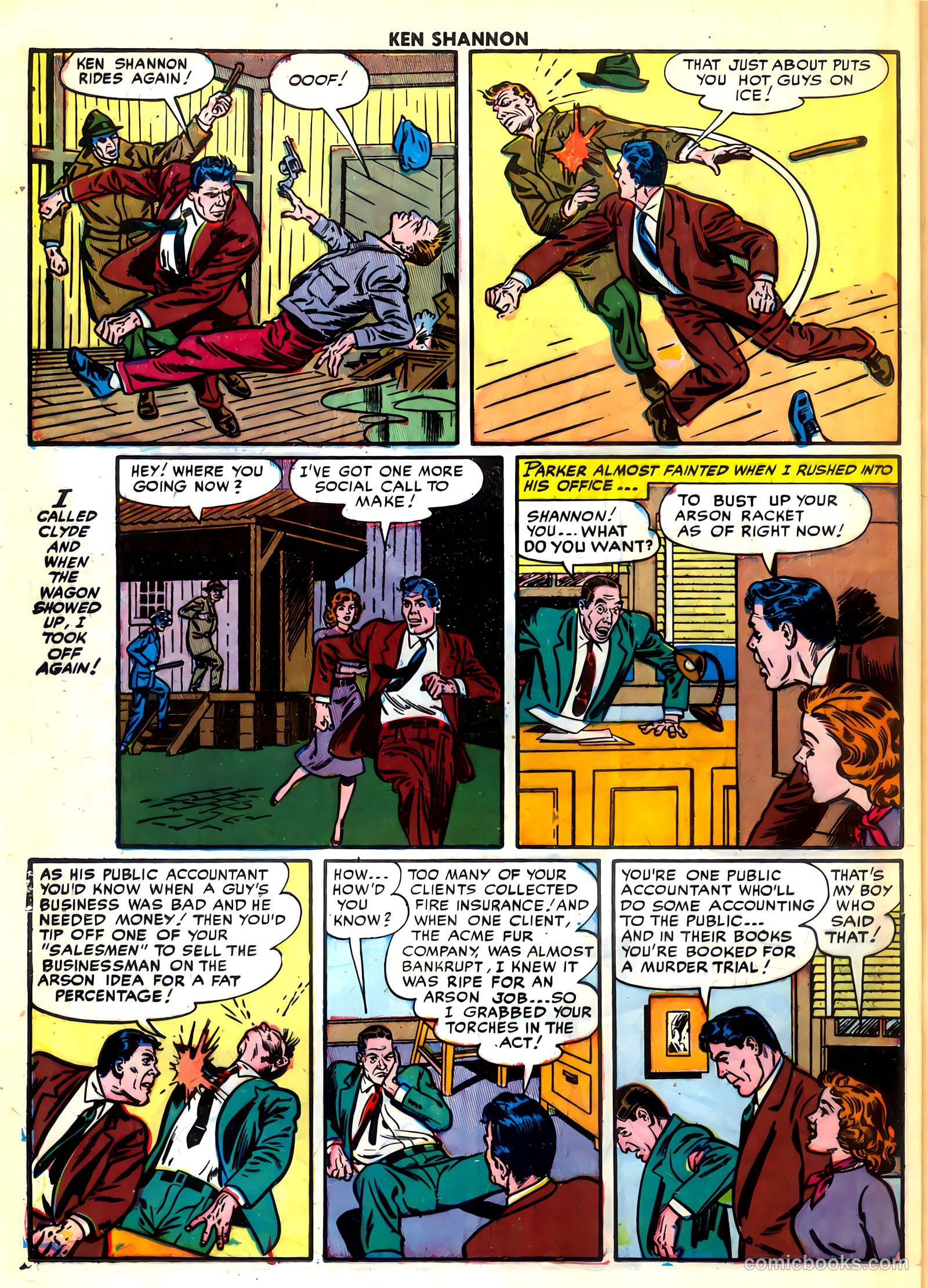 Ken Shannon #7 (1952) — page 24 of 36