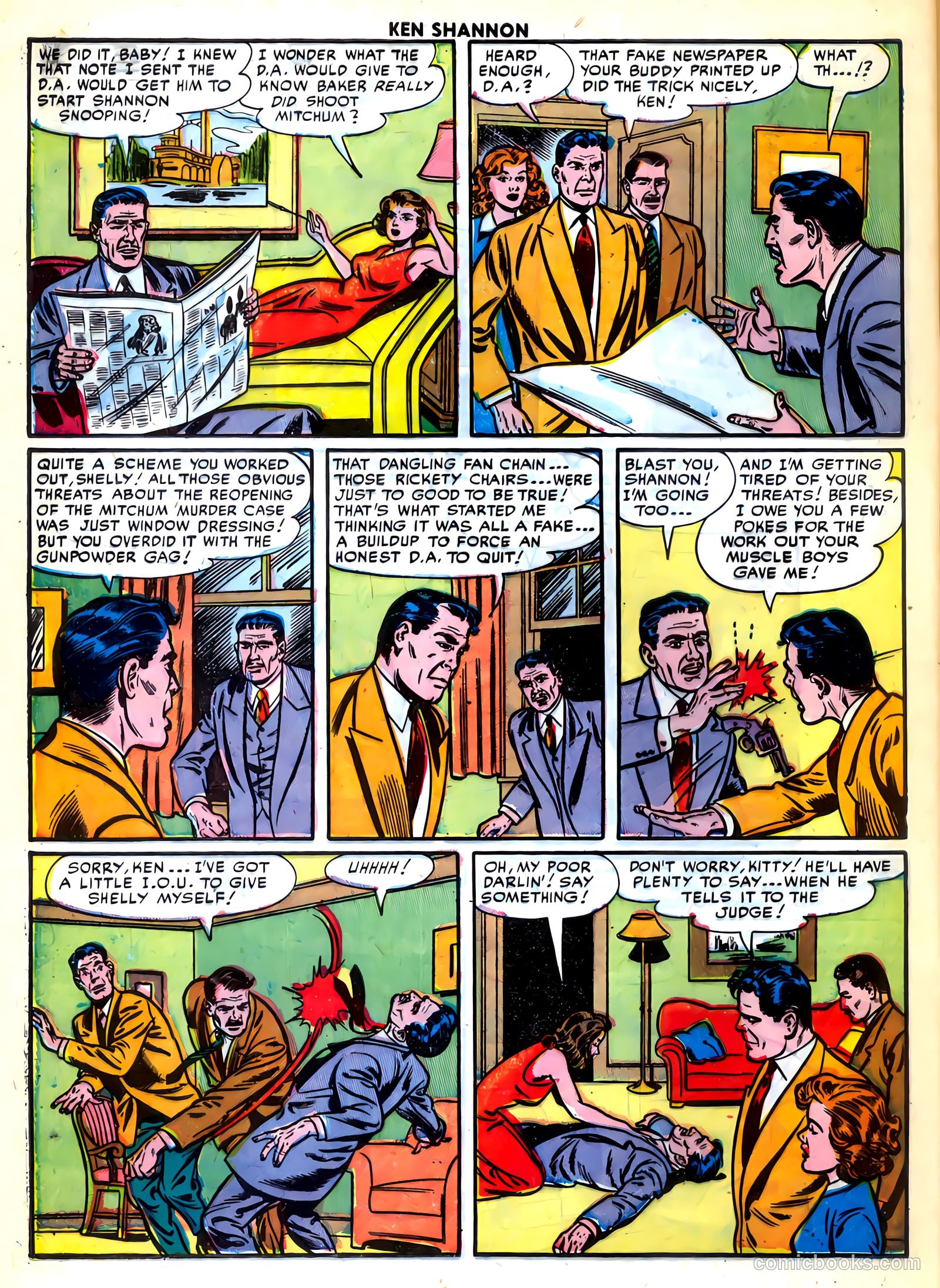 Ken Shannon #7 (1952) — page 32 of 36