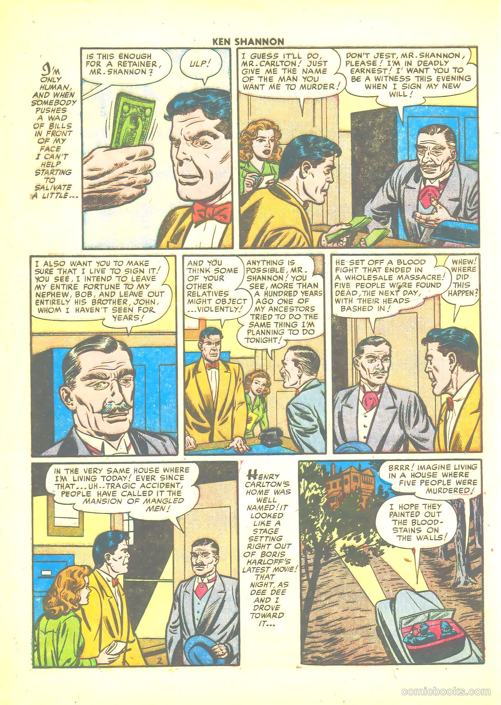 Ken Shannon #8 (1952) — page 4 of 36
