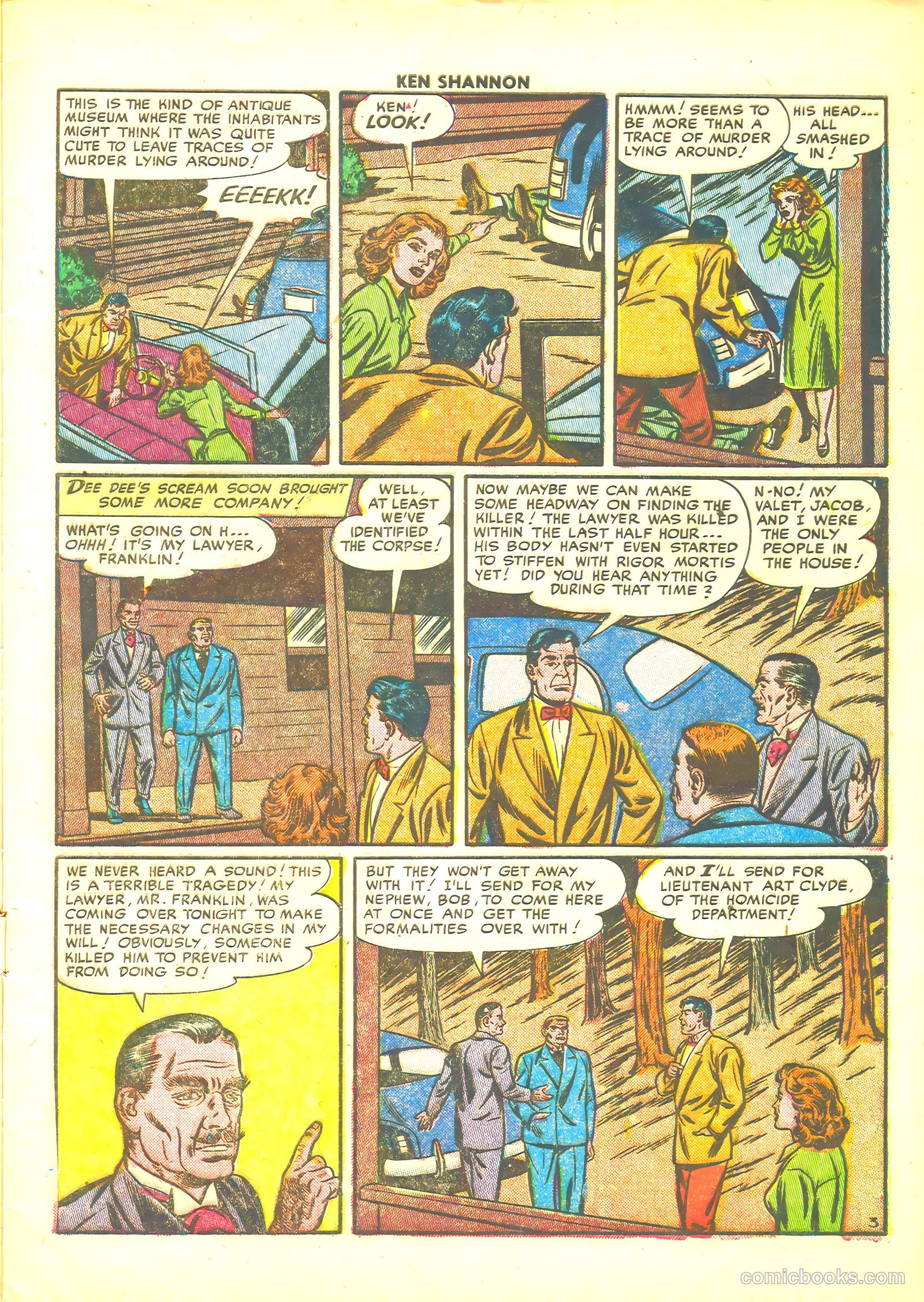 Ken Shannon #8 (1952) — page 5 of 36