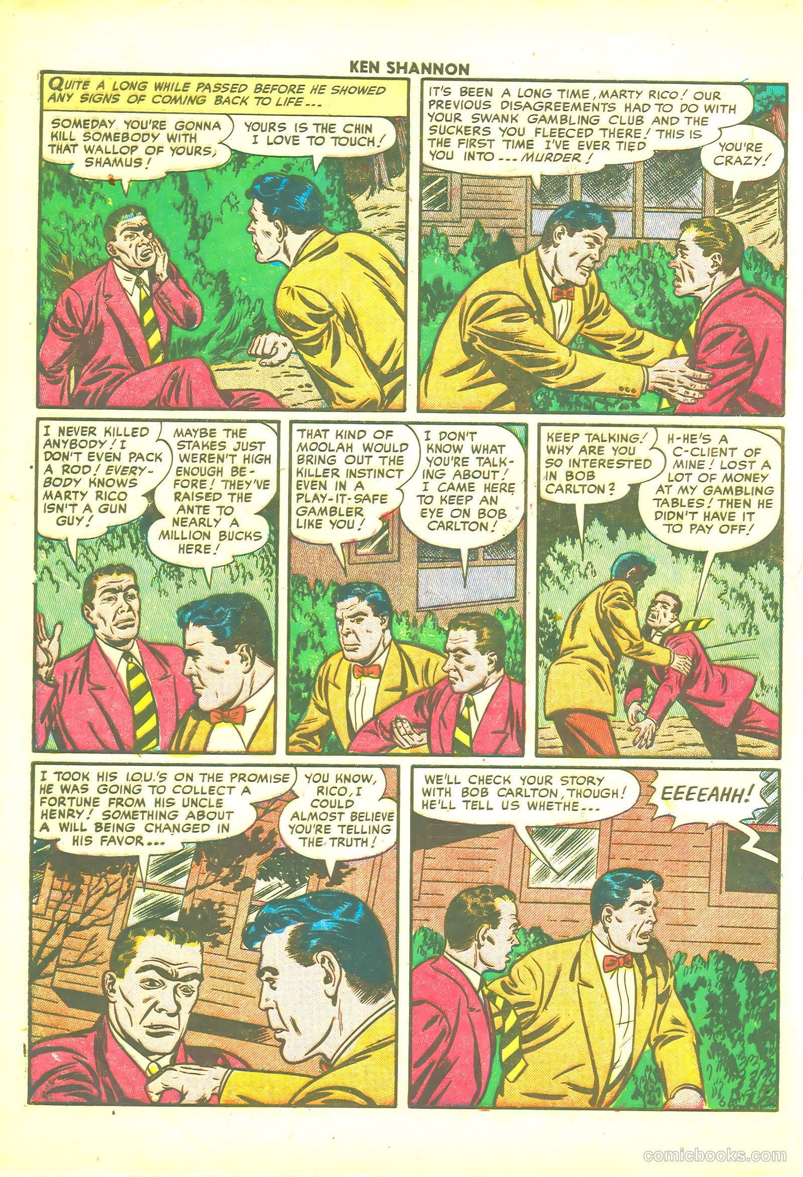 Ken Shannon #8 (1952) — page 8 of 36