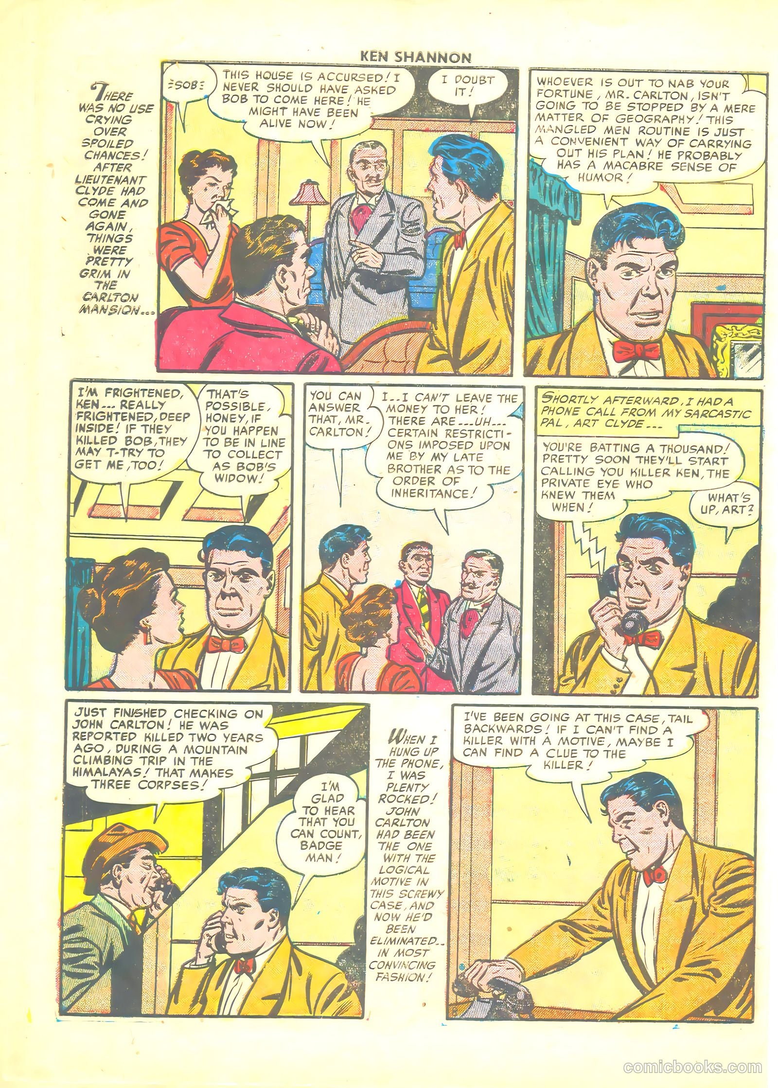 Ken Shannon #8 (1952) — page 10 of 36