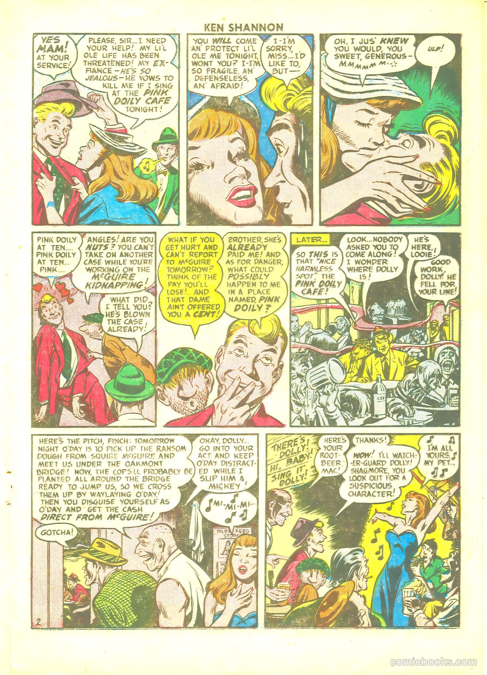 Ken Shannon #8 (1952) — page 15 of 36