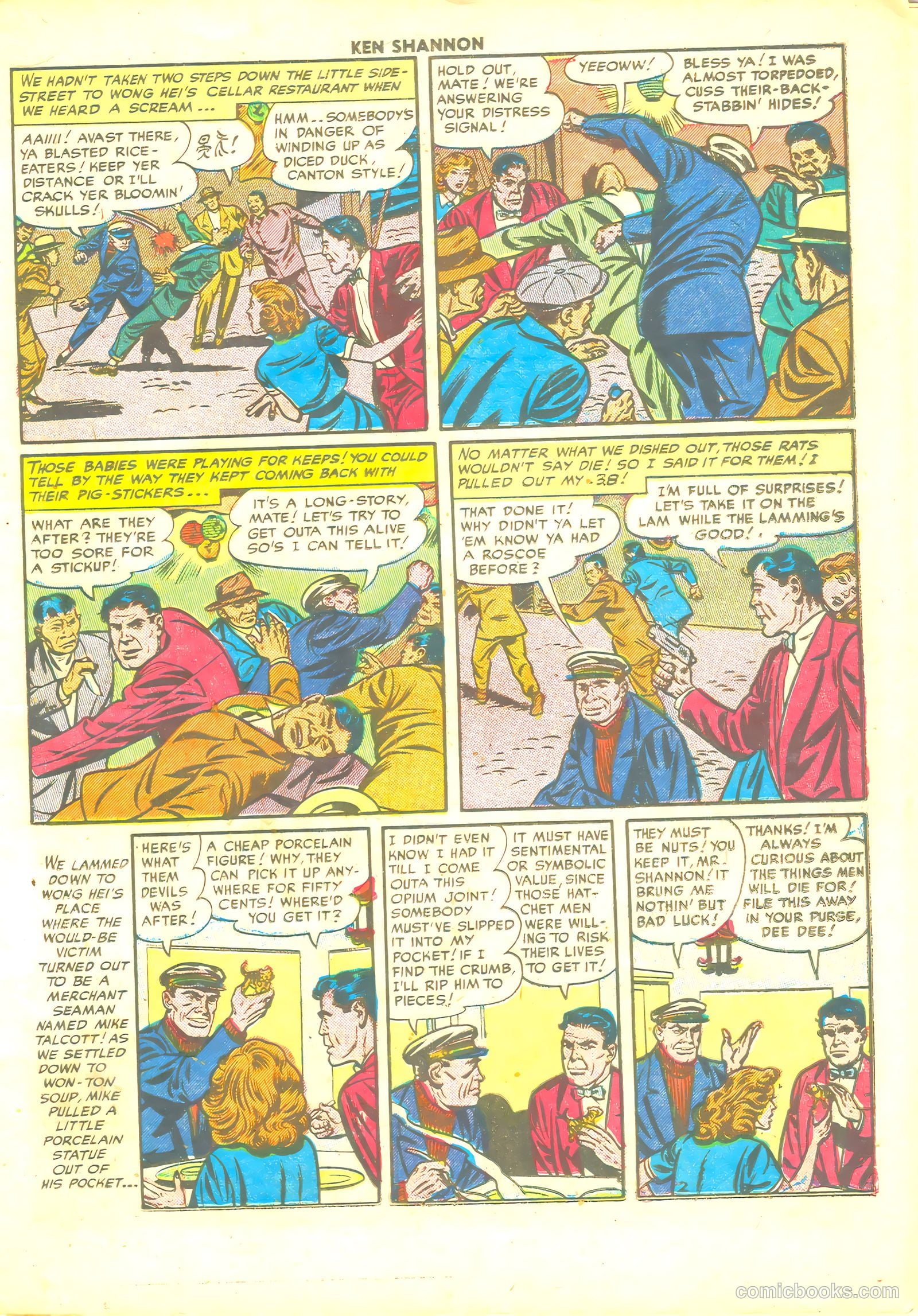 Ken Shannon #8 (1952) — page 19 of 36