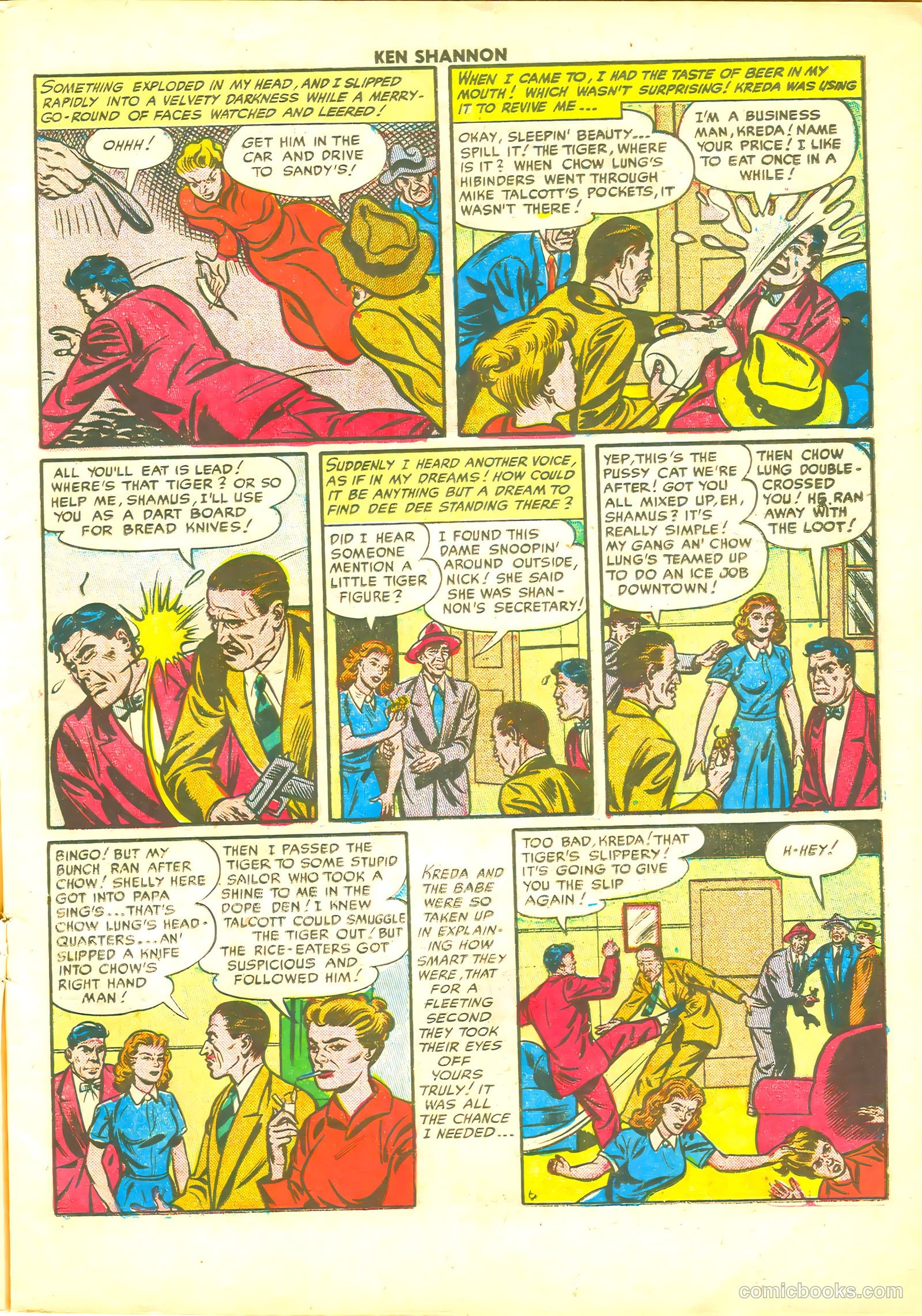 Ken Shannon #8 (1952) — page 23 of 36