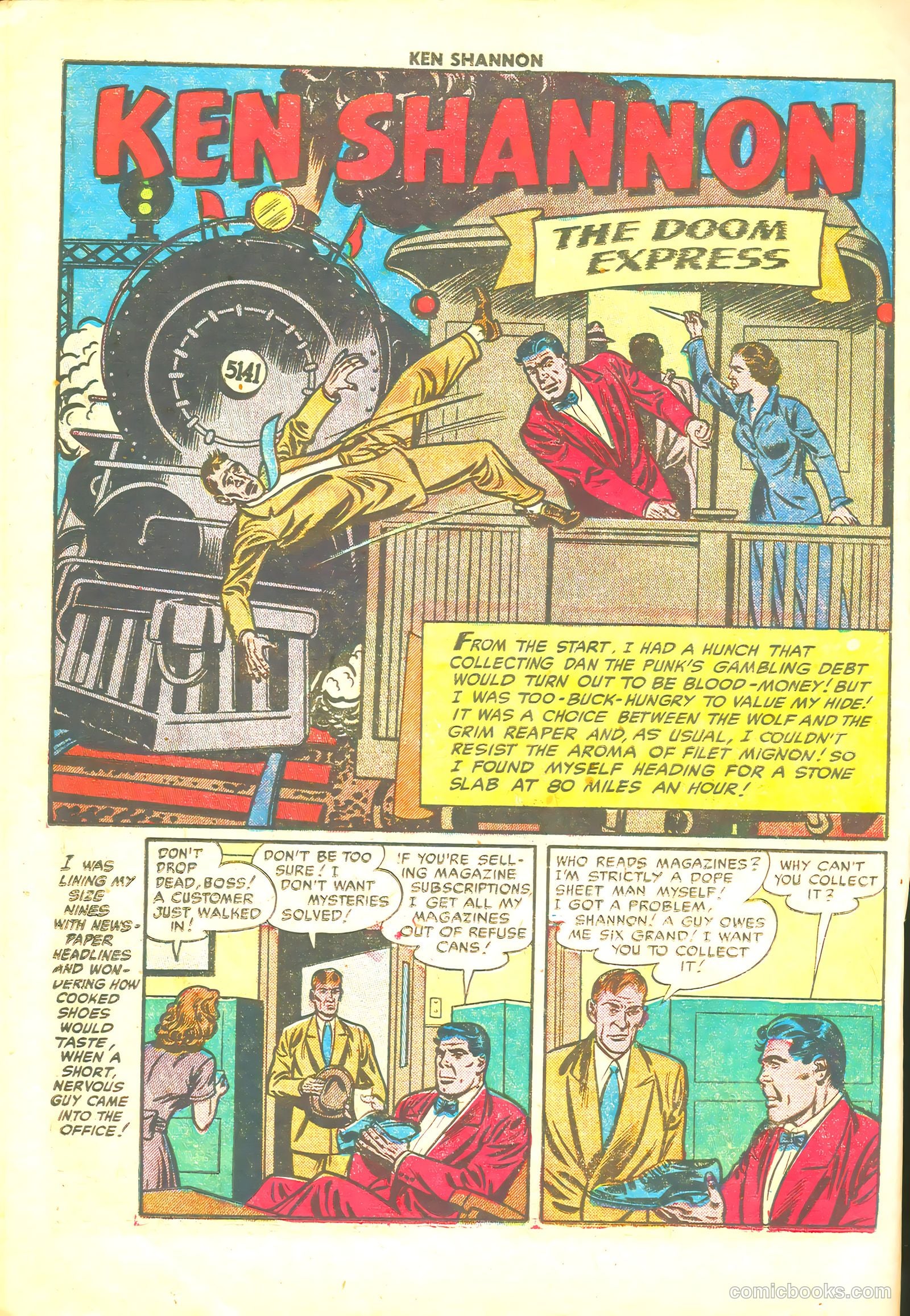 Ken Shannon #8 (1952) — page 26 of 36